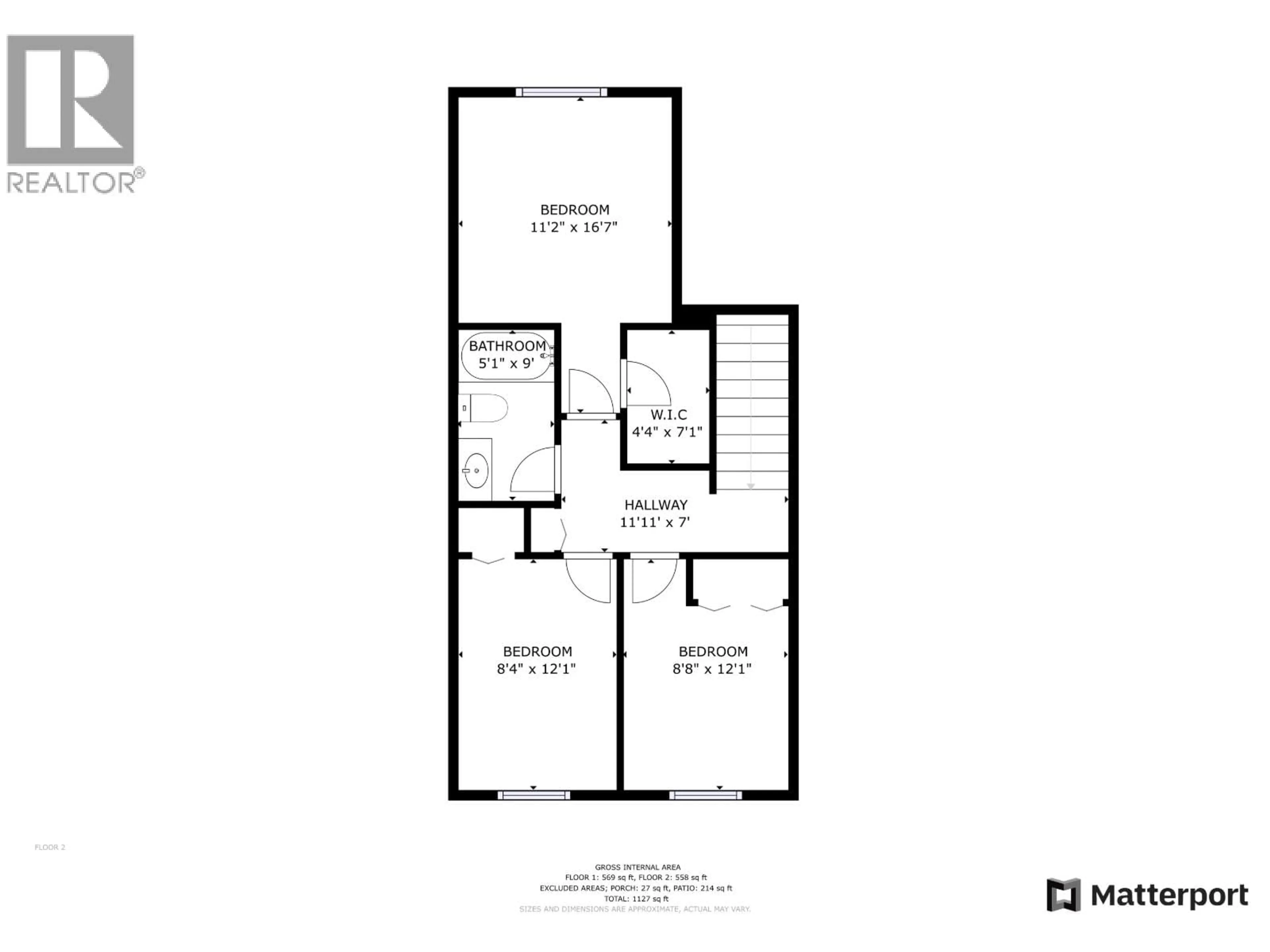 Floor plan for 10711 89 STREET, Fort St. John British Columbia V1J5Y3