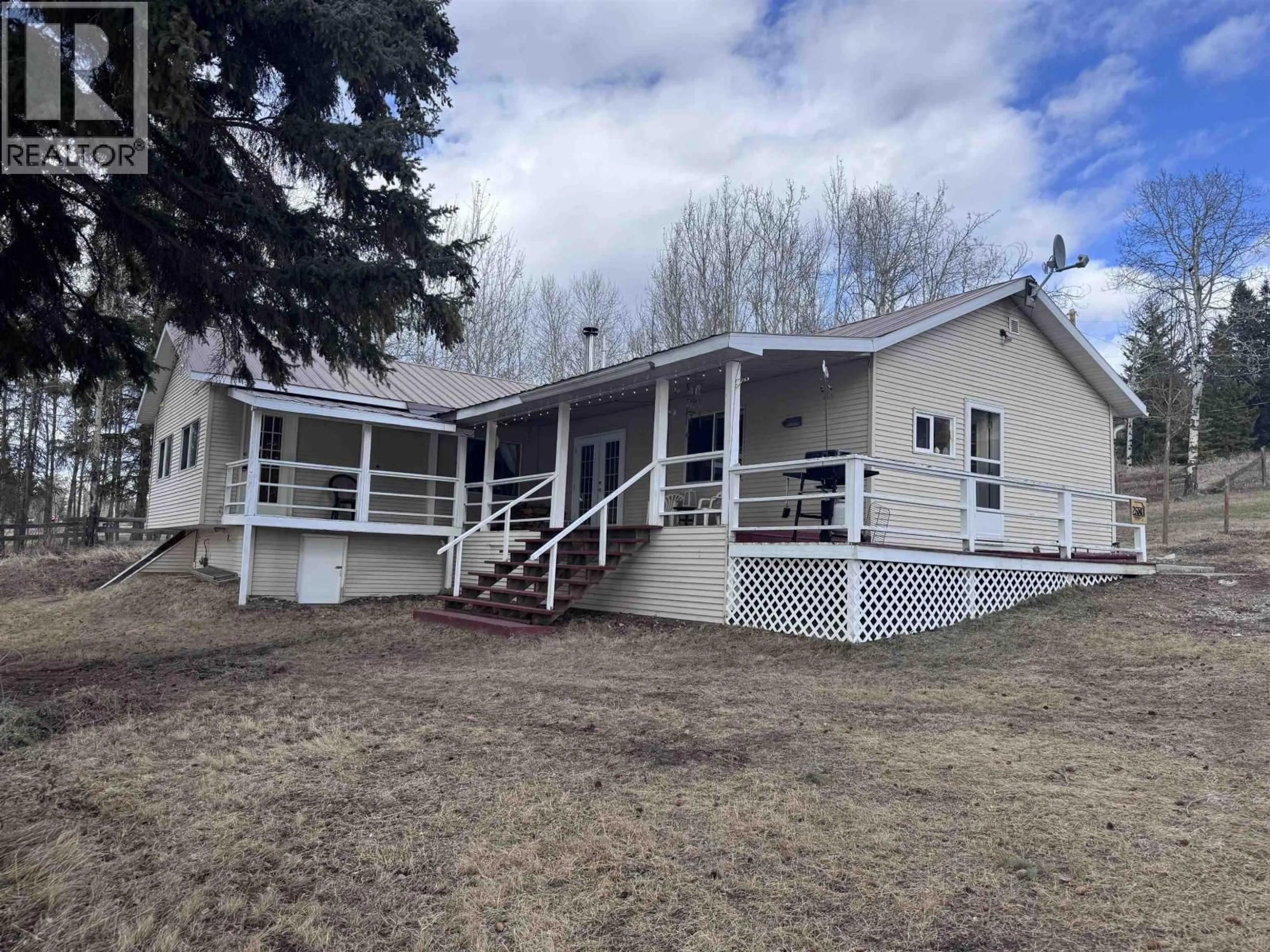 A pic from outside/outdoor area/front of a property/back of a property/a pic from drone, building for 2580 CHIMNEY LAKE ROAD, Williams Lake British Columbia V2G5J2