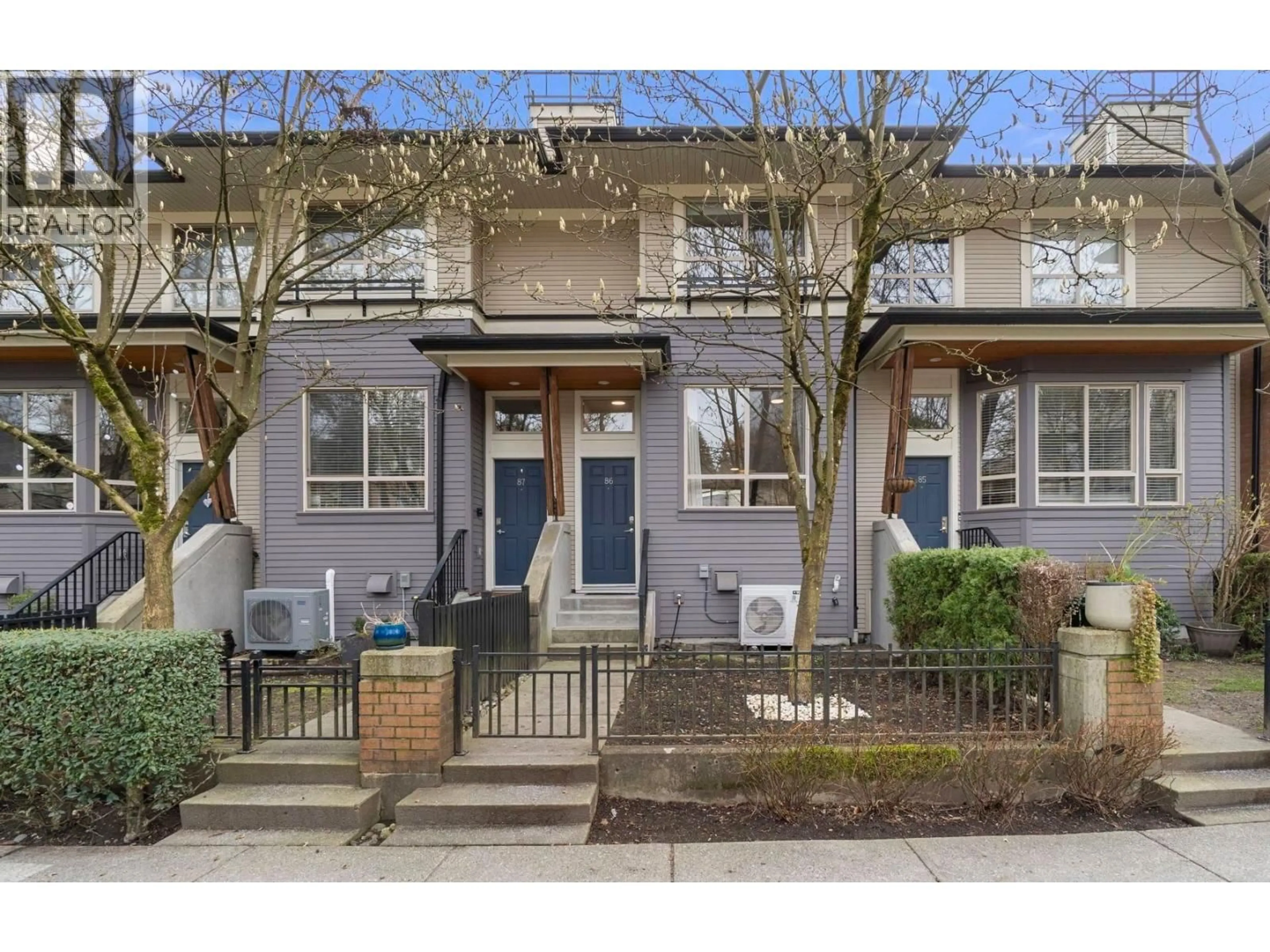 A pic from outside/outdoor area/front of a property/back of a property/a pic from drone, street for 86 - 100 KLAHANIE DRIVE, Port Moody British Columbia V3H5K3