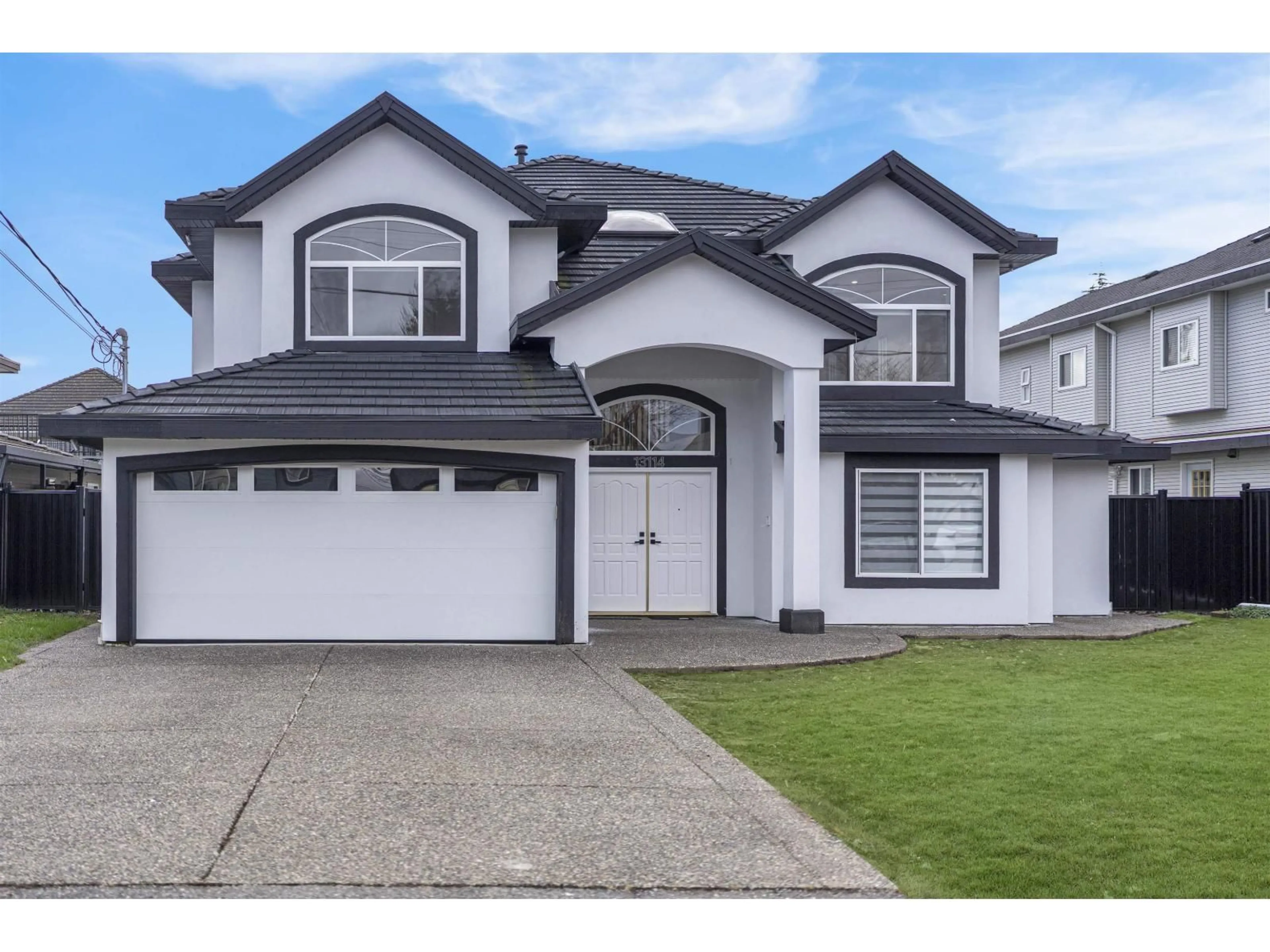 Home with vinyl exterior material, street for 13114 73A AVENUE, Surrey British Columbia V3W2R7