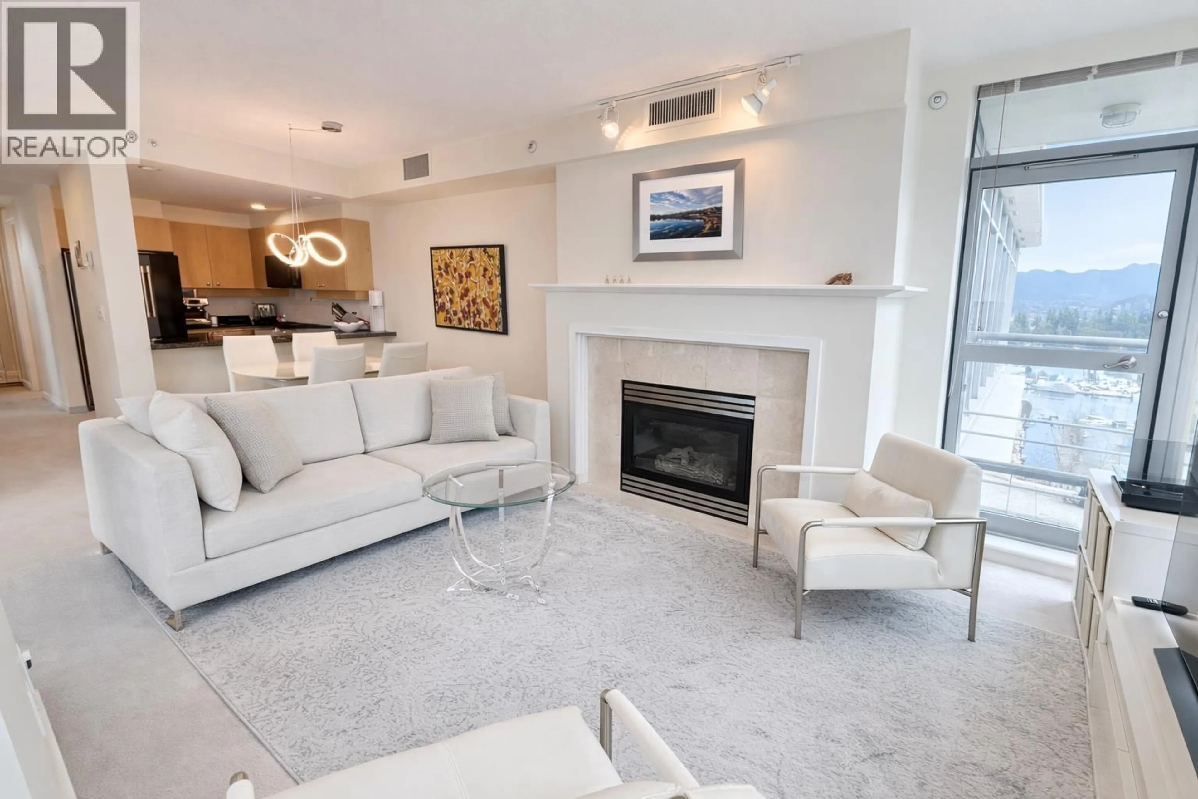 Living room with furniture, unknown for 1204 - 1710 BAYSHORE DRIVE, Vancouver British Columbia V6G3G4