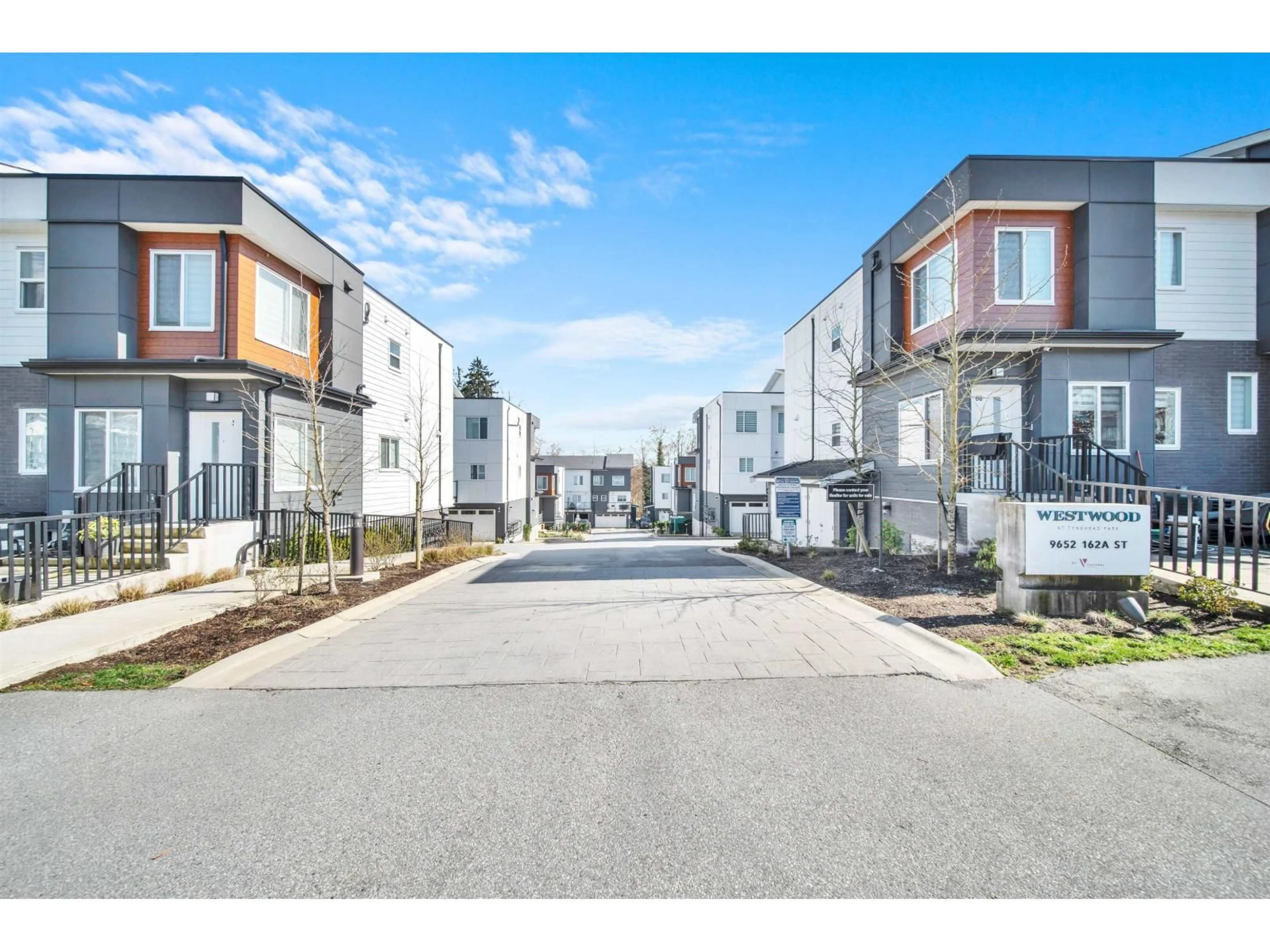 A pic from outside/outdoor area/front of a property/back of a property/a pic from drone, street for 31 - 9652 162A STREET, Surrey British Columbia V4N2E4