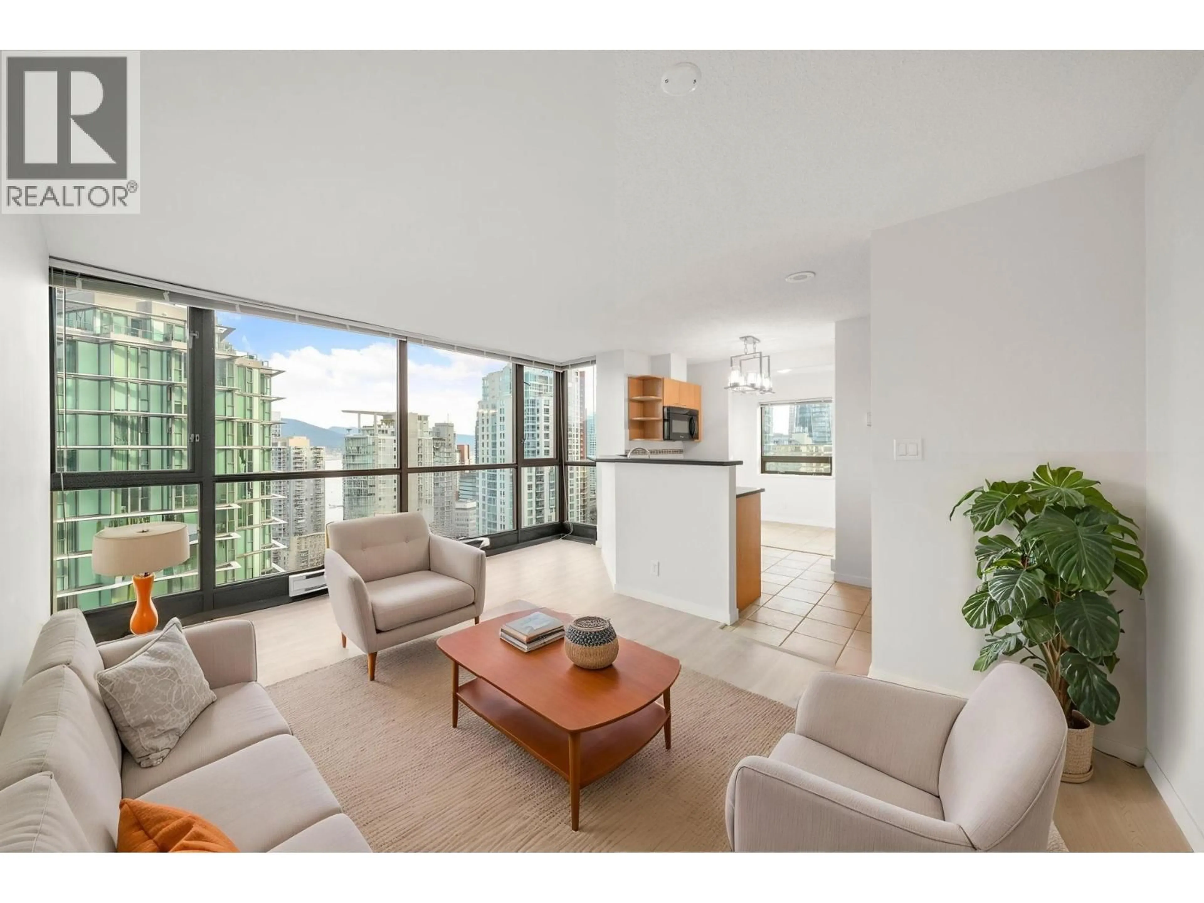 Living room with furniture, unknown for 2502 - 1331 ALBERNI STREET, Vancouver British Columbia V6E4S1