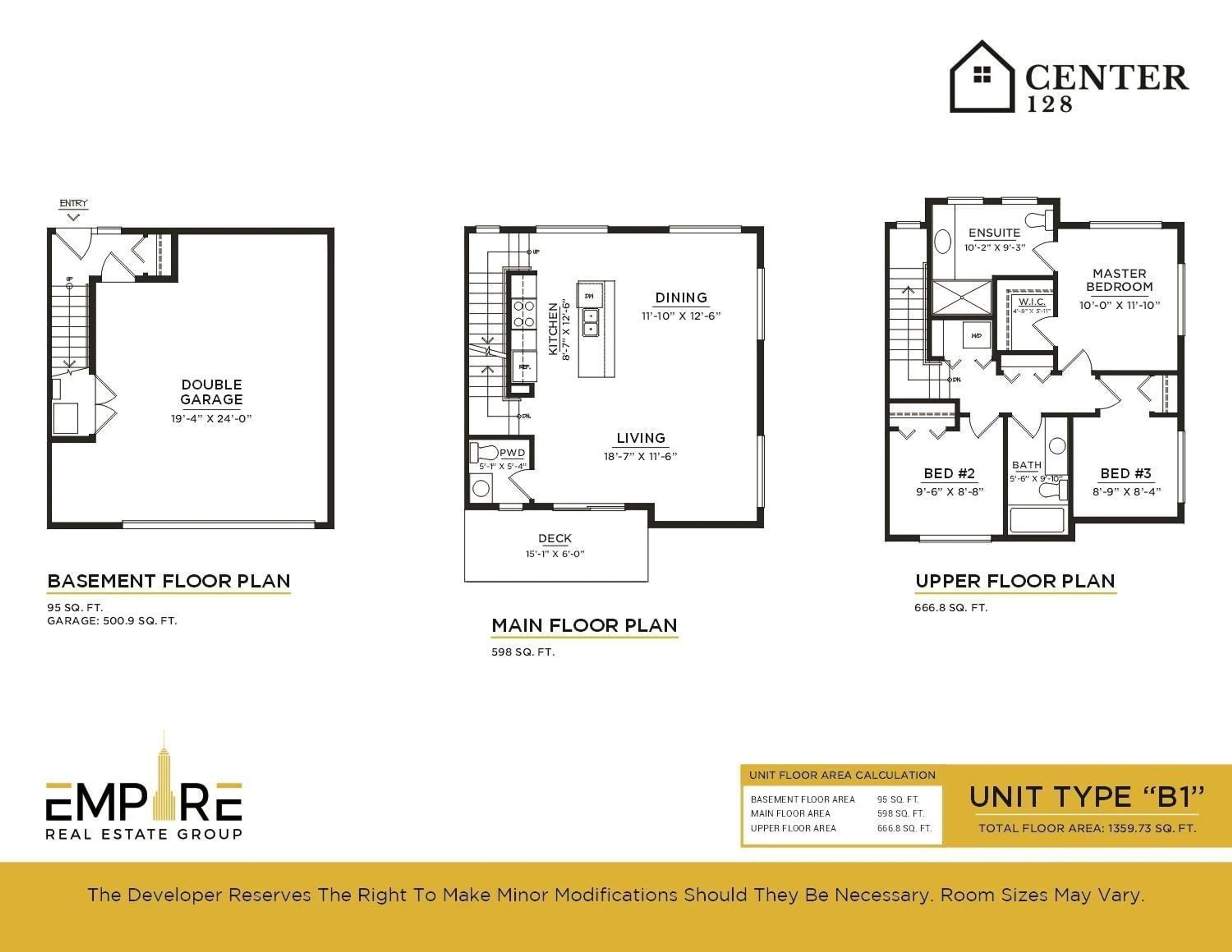 Floor plan for 13 - 12770 105 AVENUE, Surrey British Columbia V3V0H2