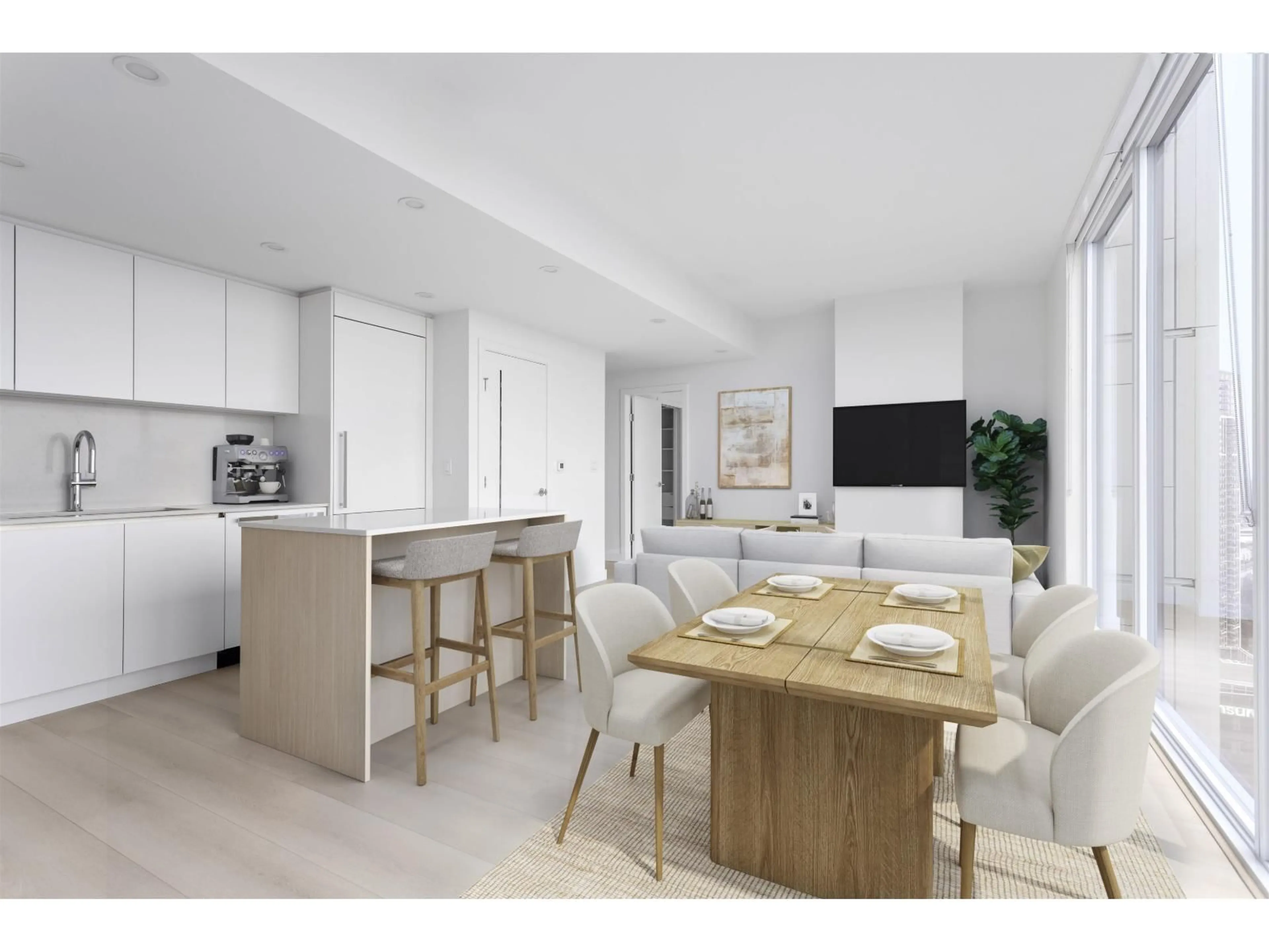 Open concept kitchen, unknown for 2204 - 13573 98A AVENUE, Surrey British Columbia V3T0X1