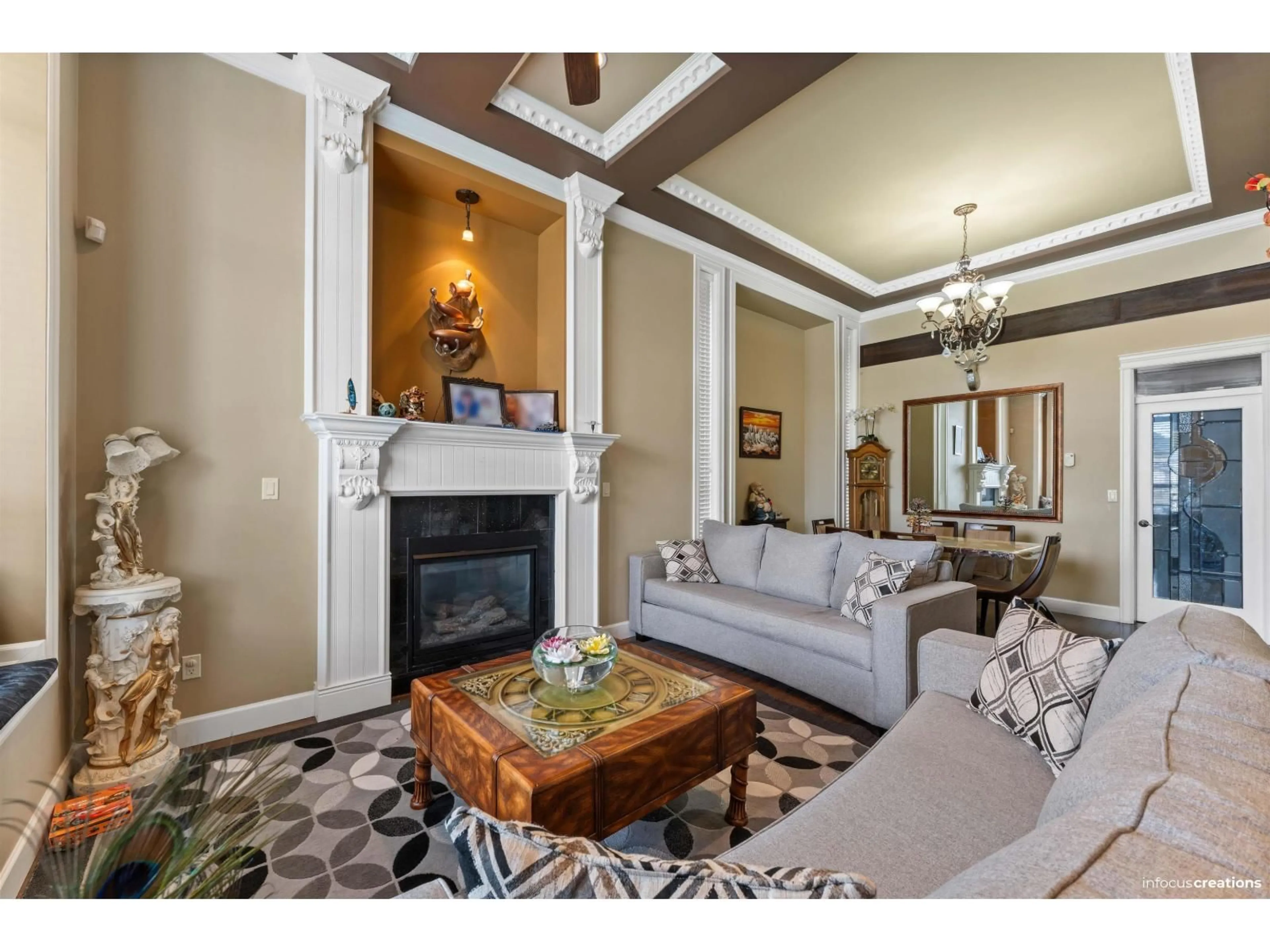 Living room with furniture, unknown for 14750 61ST AVENUE, Surrey British Columbia V3S3W5