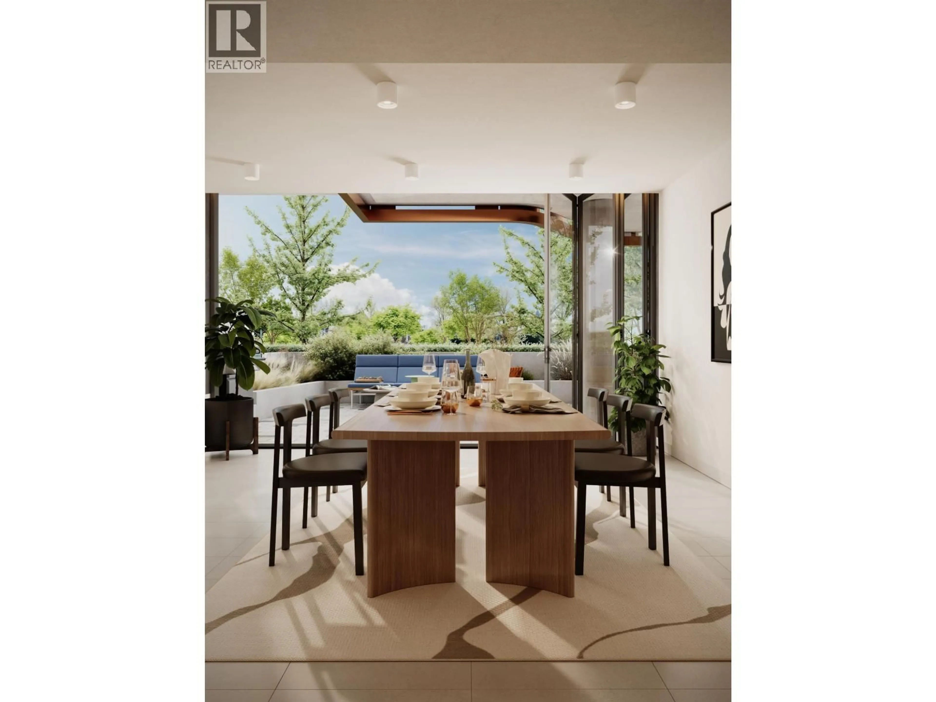 Dining room, ceramic/tile floor for 214 - 5060 JAMES STREET, Vancouver British Columbia V5V3J4