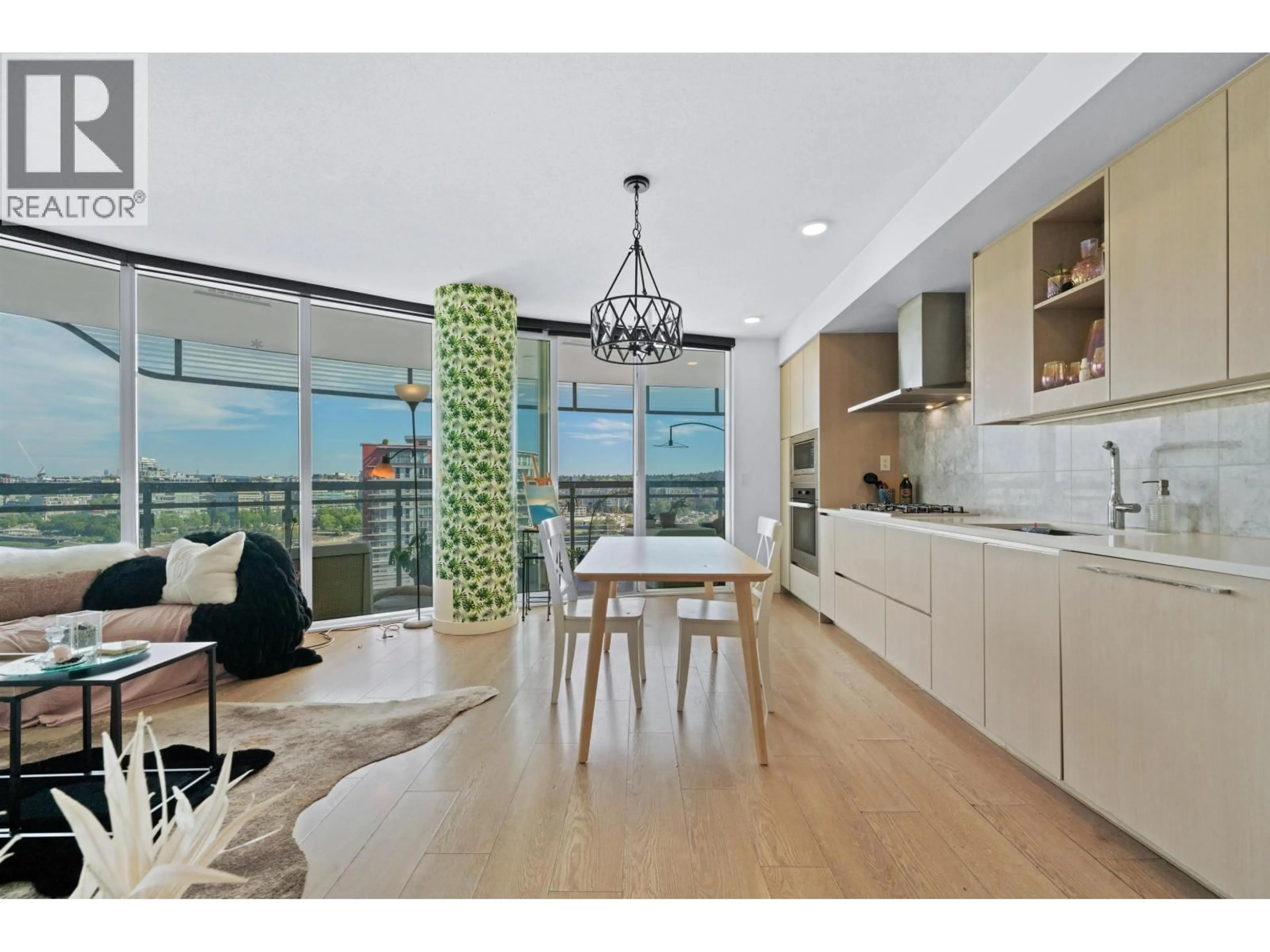 Open concept kitchen, unknown for 1284 - 87 NELSON STREET, Vancouver British Columbia V6Z0E8