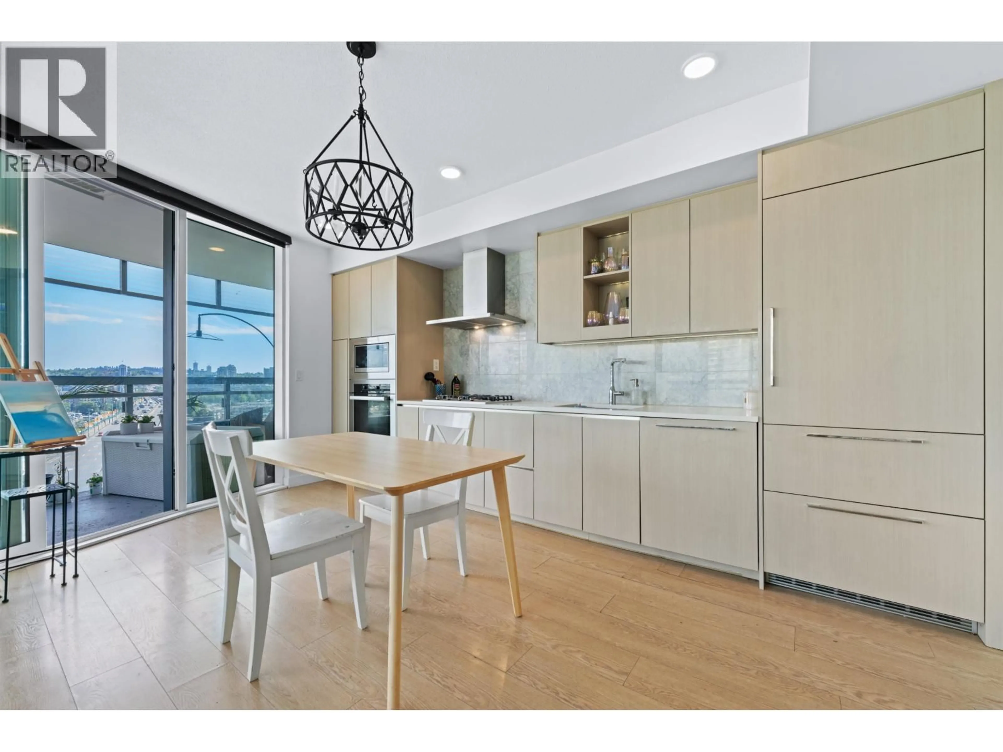 Open concept kitchen, unknown for 1284 - 87 NELSON STREET, Vancouver British Columbia V6Z0E8