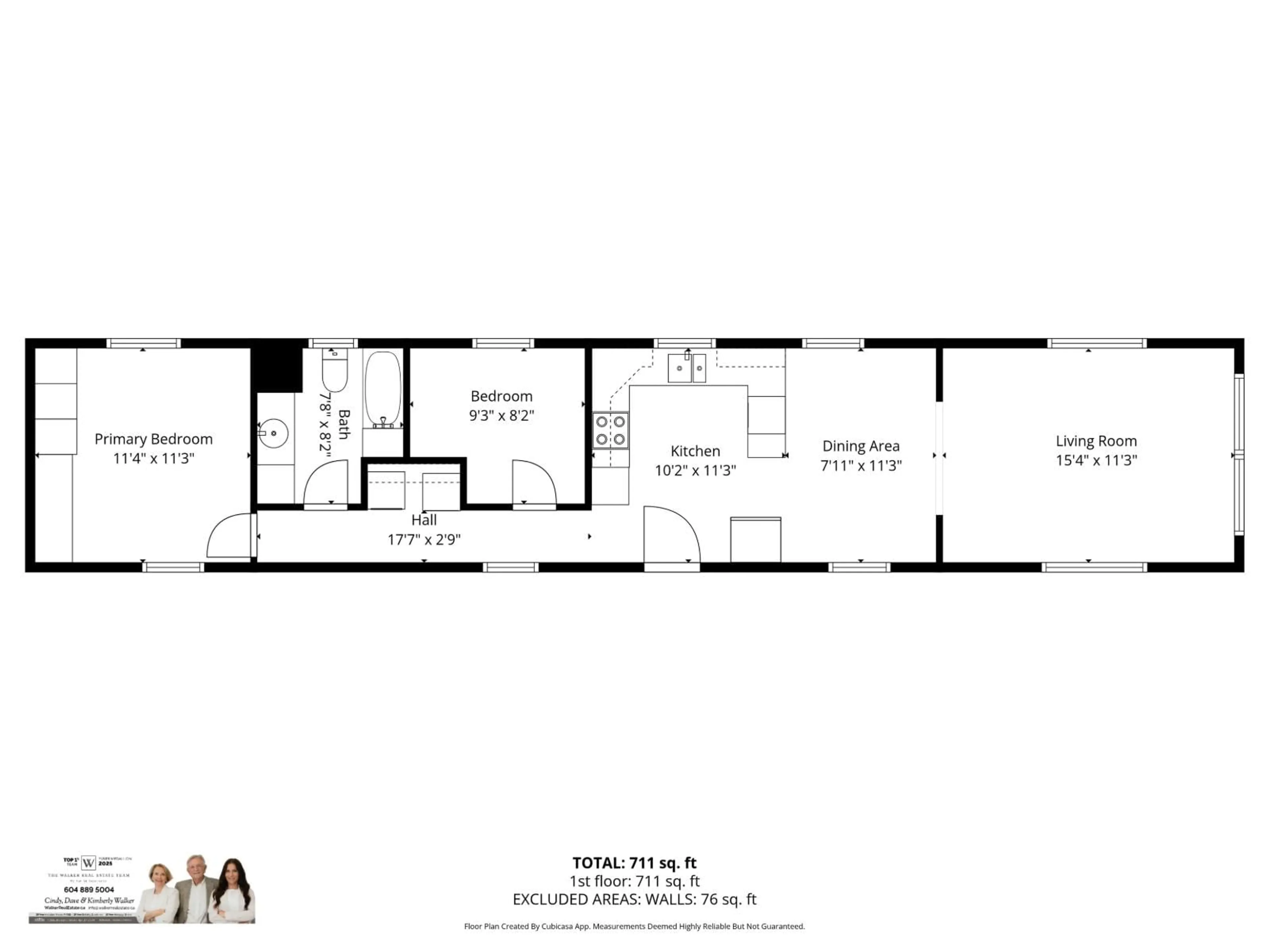 Floor plan for 3 - 3031 200 STREET, Langley British Columbia V2Z1N5