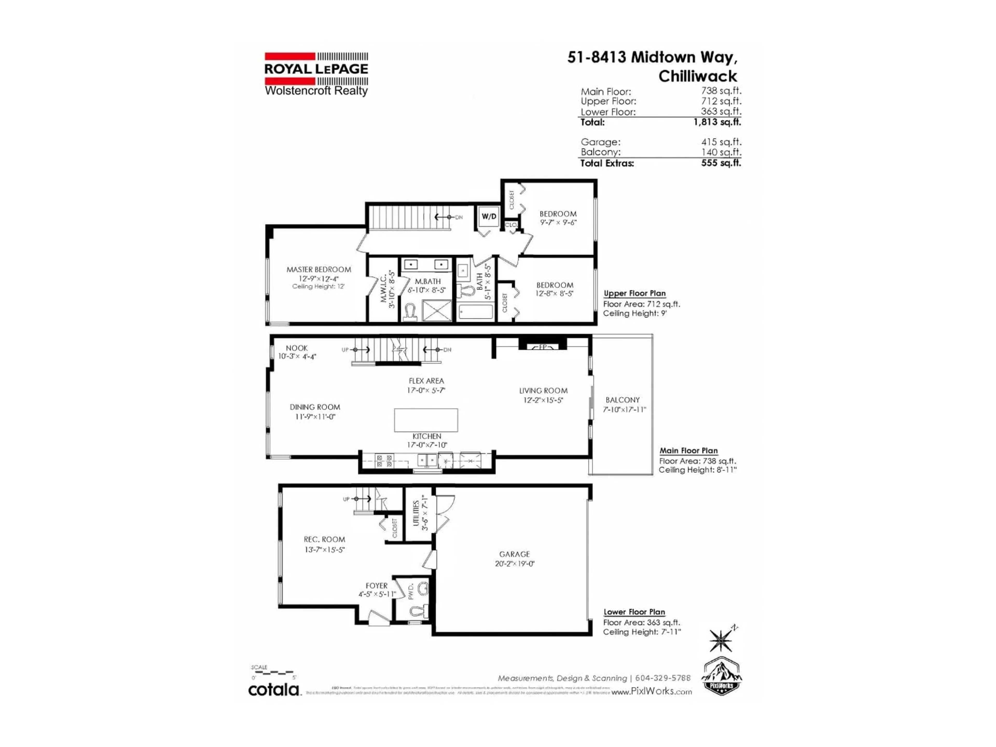 Floor plan for 51 - 8413 MIDTOWN WAY, Chilliwack British Columbia V2P0G7