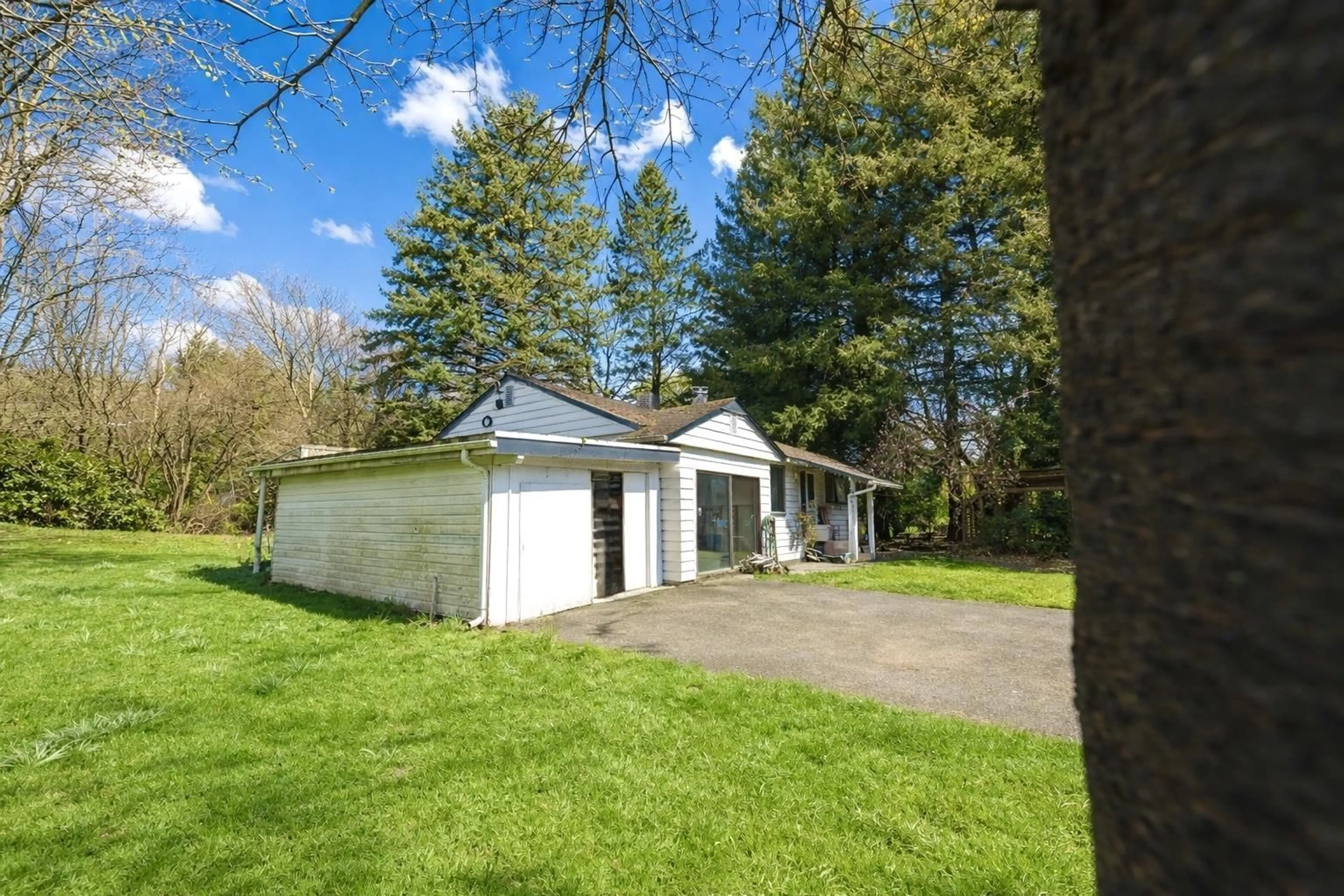 A pic from outside/outdoor area/front of a property/back of a property/a pic from drone, street for 37795 NORTH PARALLEL ROAD, Abbotsford British Columbia V3G2K1