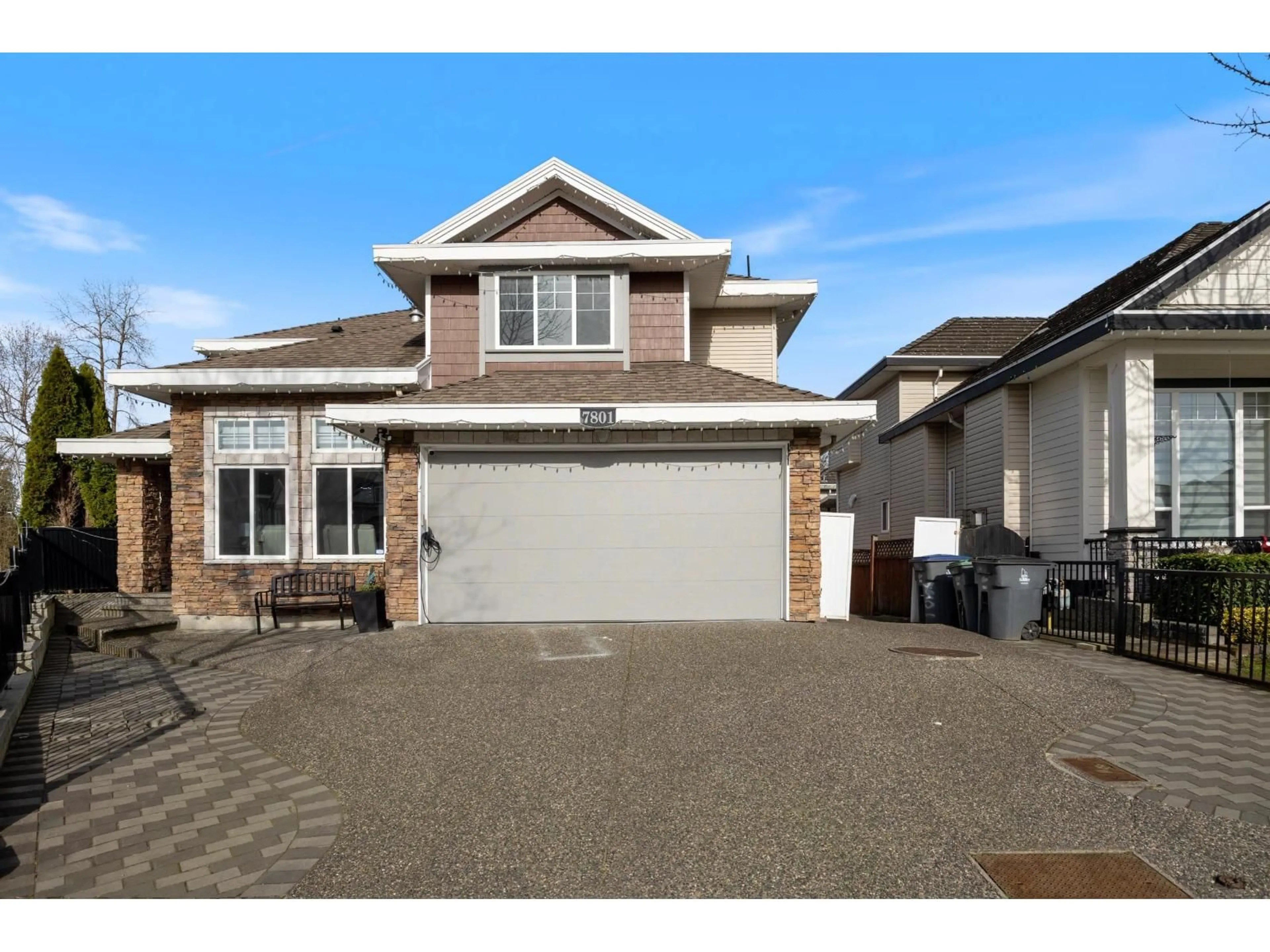 Home with vinyl exterior material, street for 7801 146A STREET, Surrey British Columbia V3S2T4