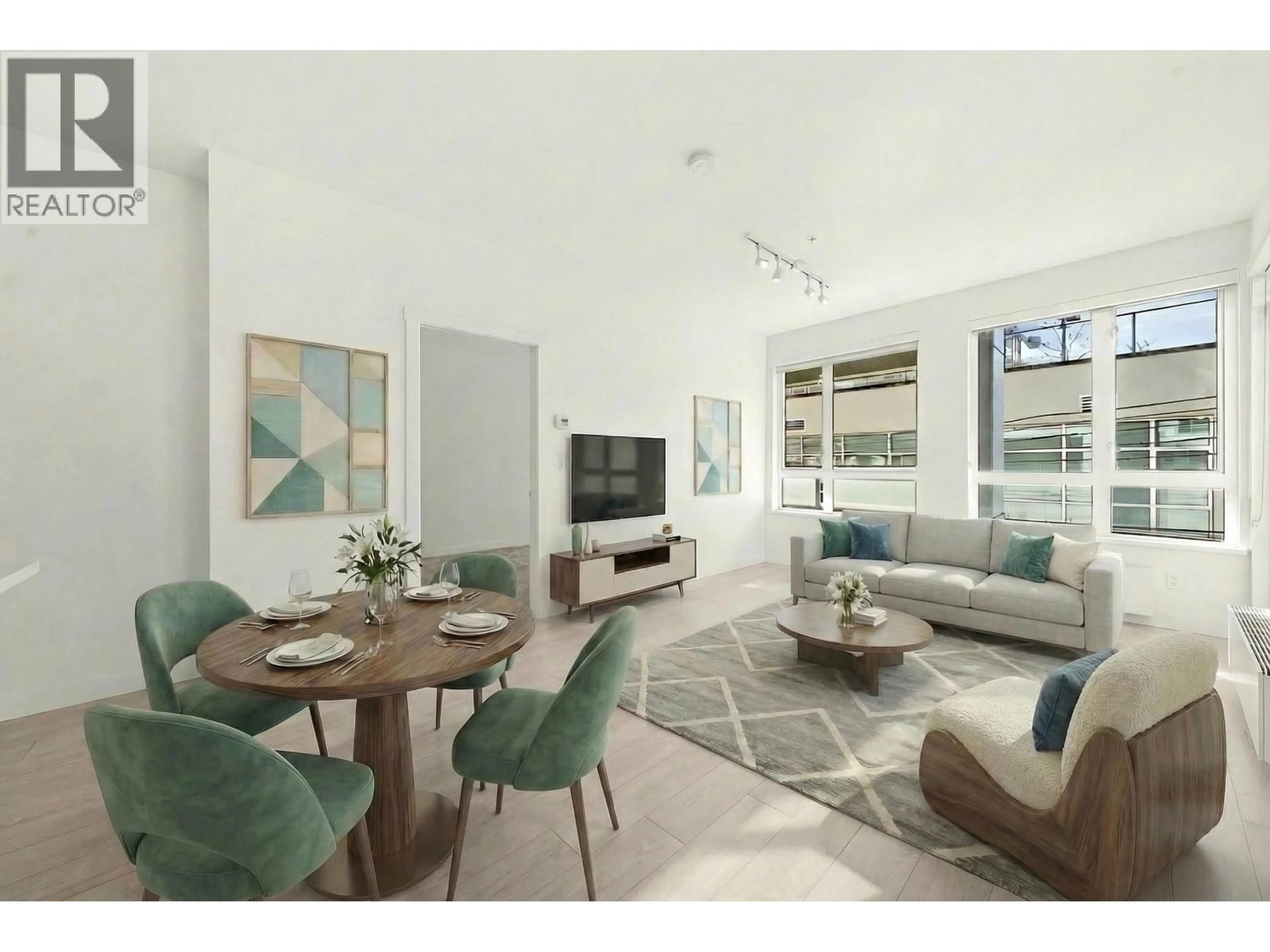 Living room with furniture, unknown for 208 - 711 14TH STREET, North Vancouver British Columbia V7M3E8