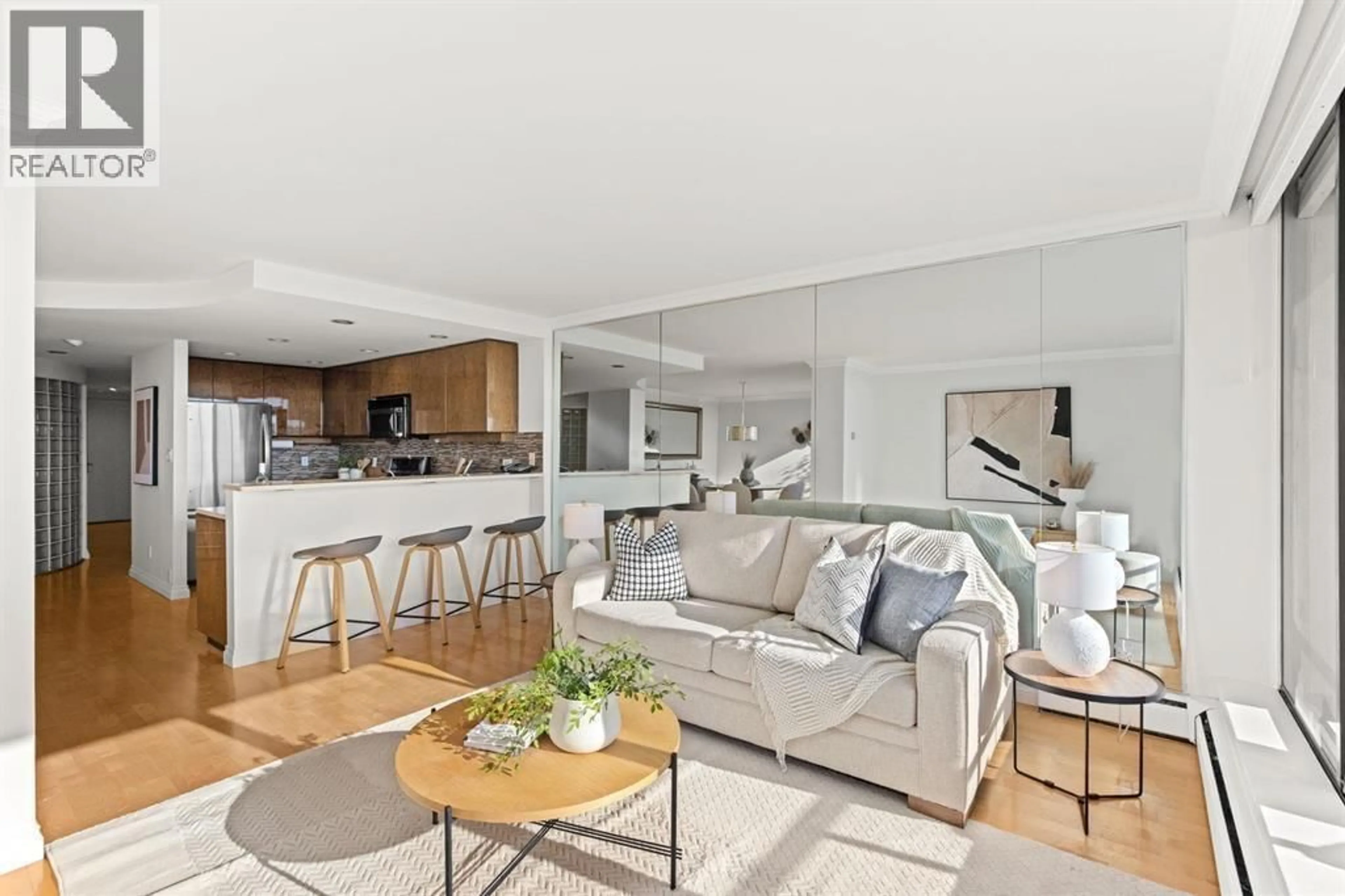 Living room with furniture, unknown for 503 - 1995 BEACH AVENUE, Vancouver British Columbia V6G2Y3