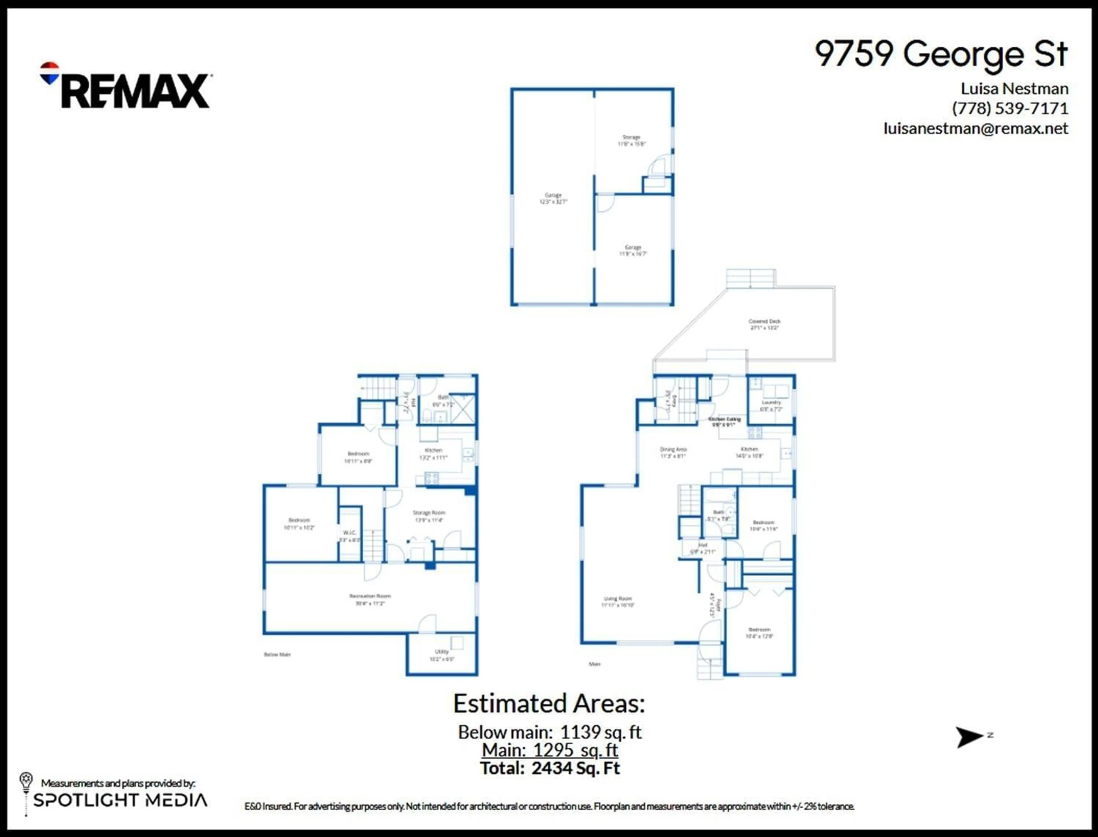 Floor plan for 9759 GEORGE STREET, Chilliwack British Columbia V2P4K6