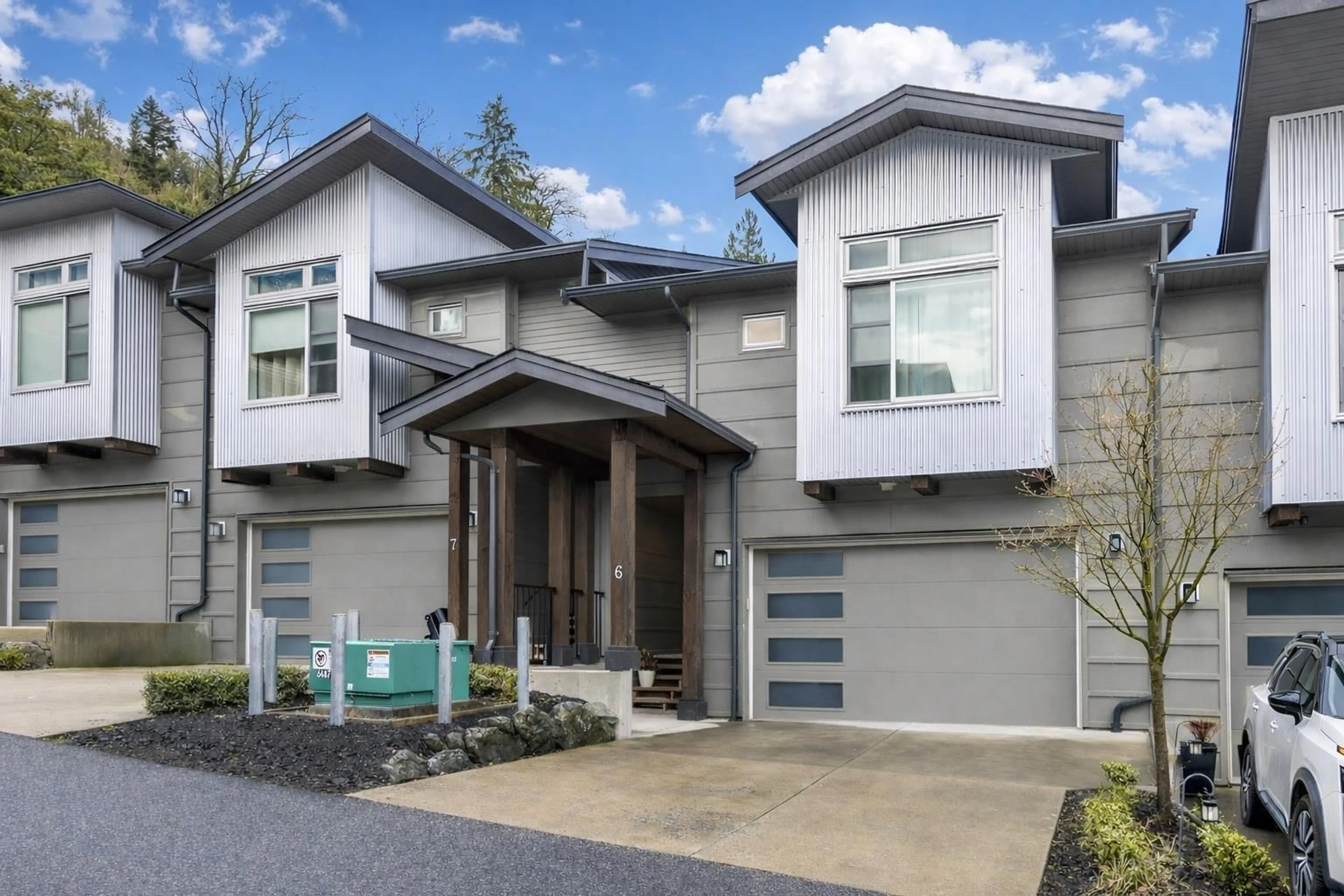 Home with brick exterior material, street for 6 - 43680 CHILLIWACK MOUNTAIN ROAD, Chilliwack British Columbia V2R6A6
