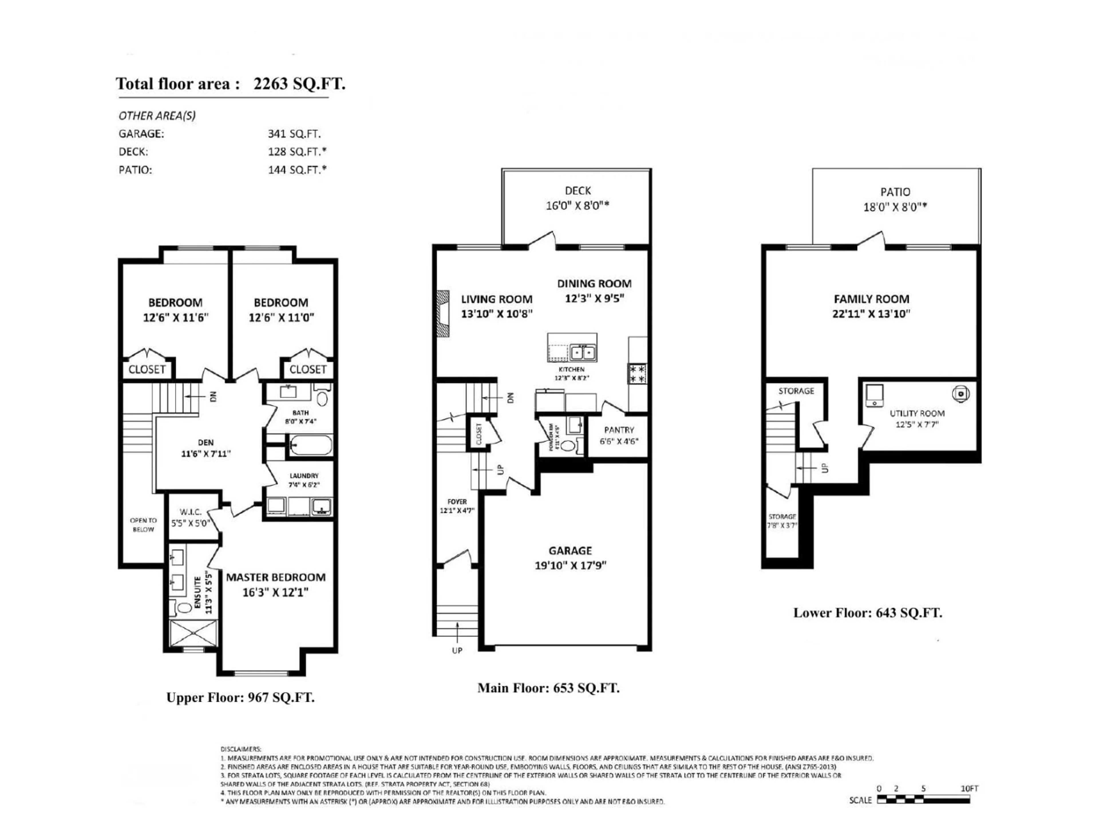 Floor plan for 6 - 43680 CHILLIWACK MOUNTAIN ROAD, Chilliwack British Columbia V2R6A6