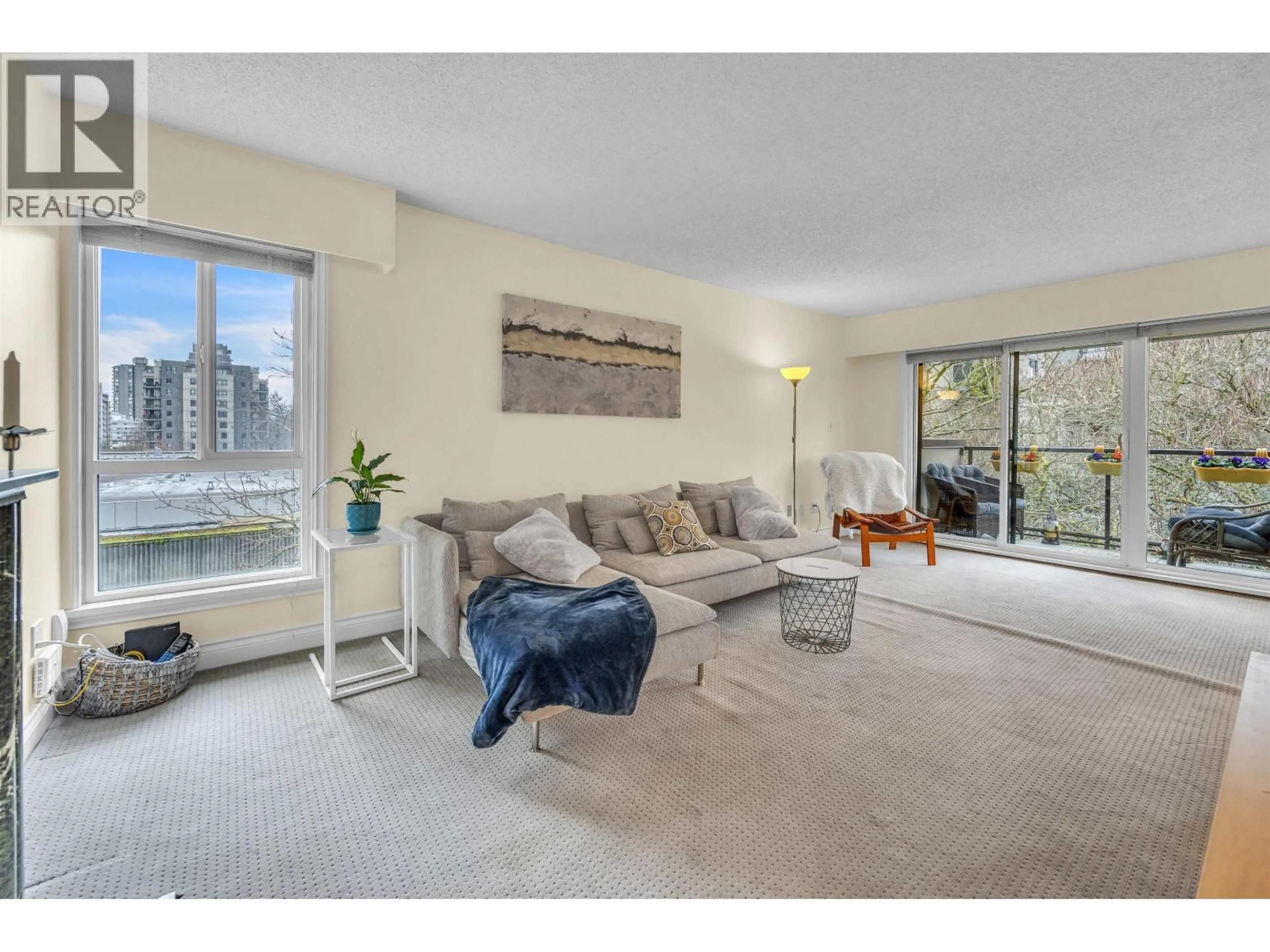 Living room with furniture, unknown for 401 - 1718 NELSON STREET, Vancouver British Columbia V6G1M8