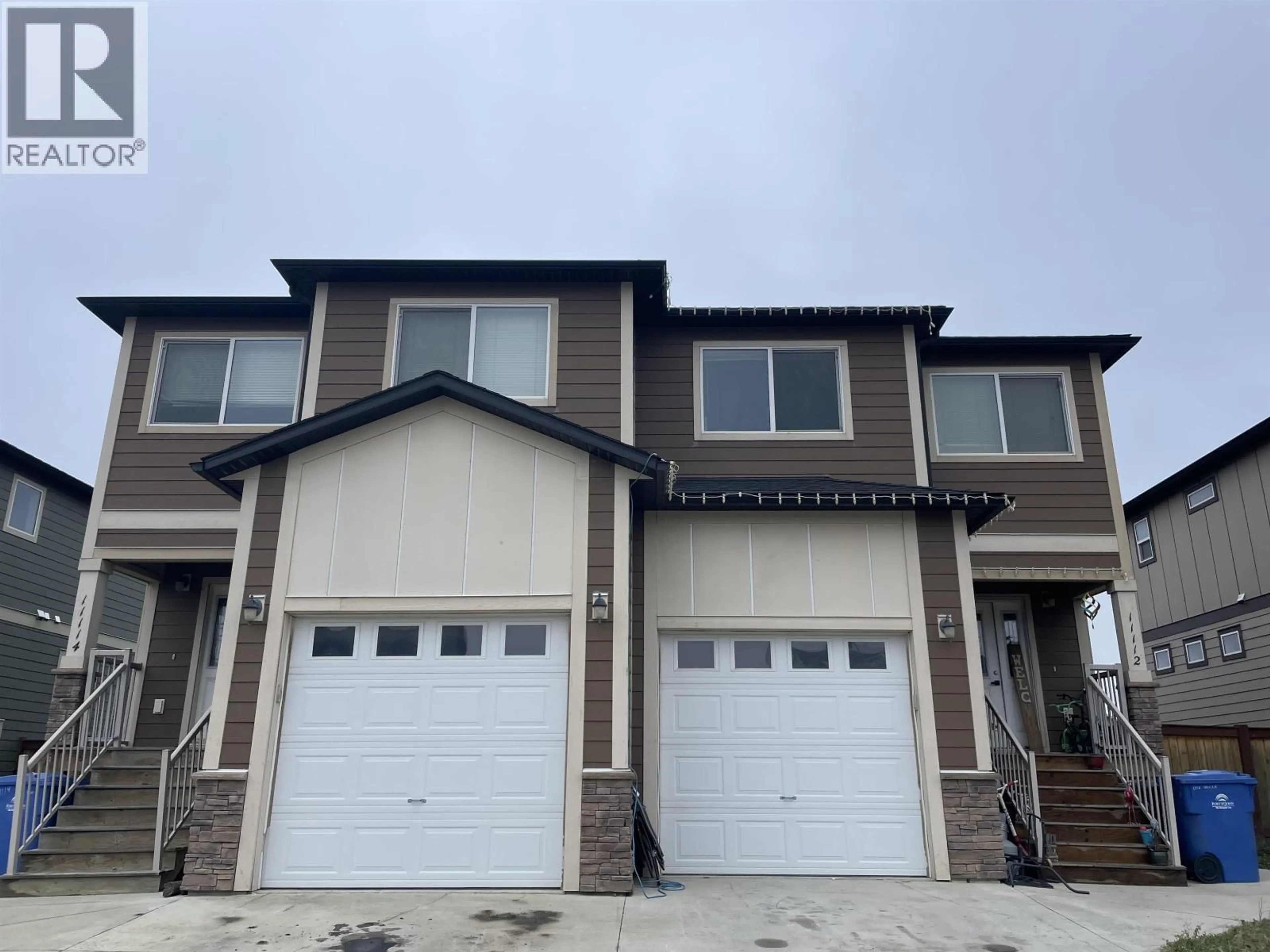 Home with vinyl exterior material, street for 11112 104A AVENUE, Fort St. John British Columbia V1J0J3