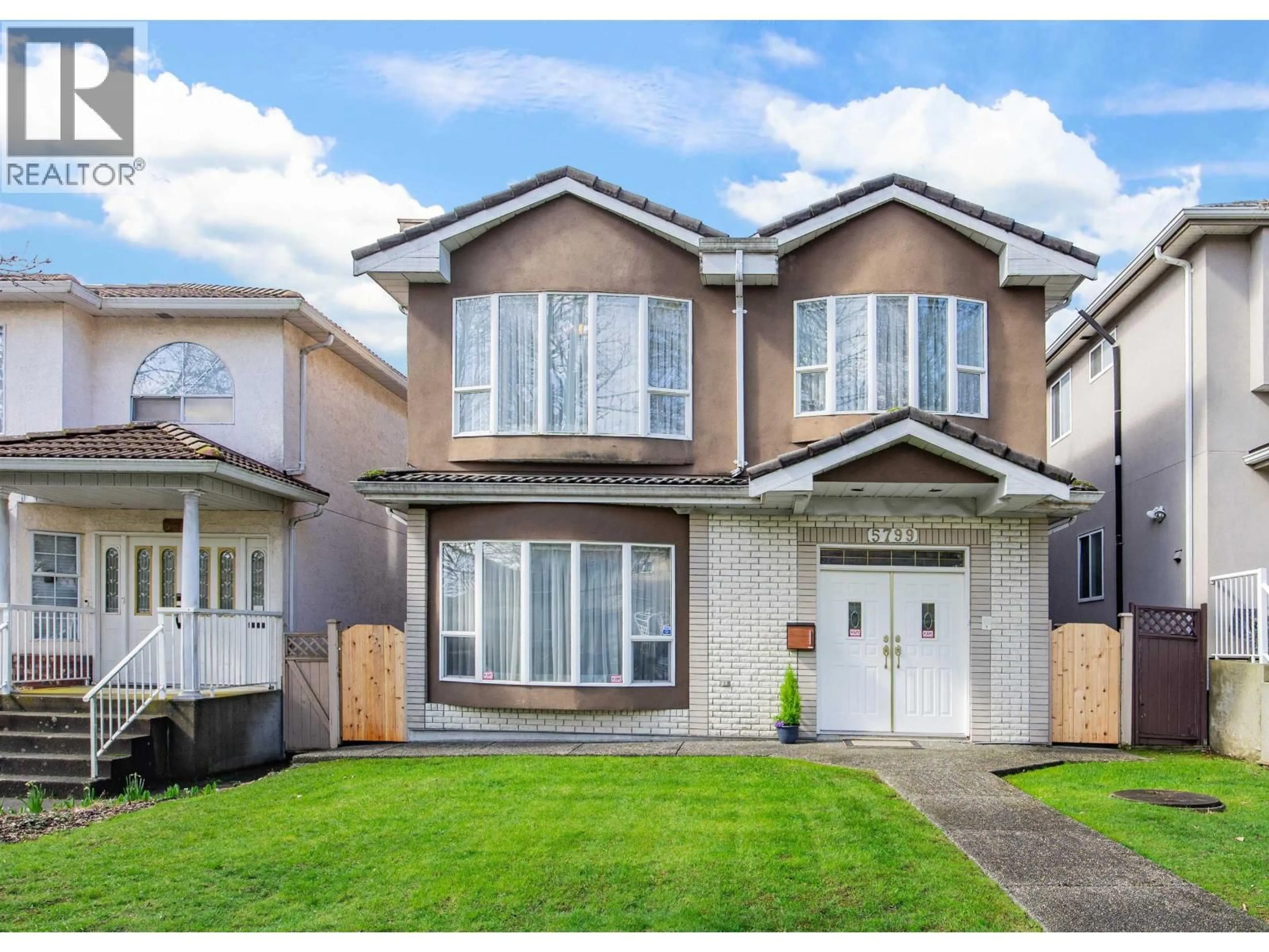 Home with vinyl exterior material, street for 5799 ST. MARGARETS STREET, Vancouver British Columbia V5R3H6