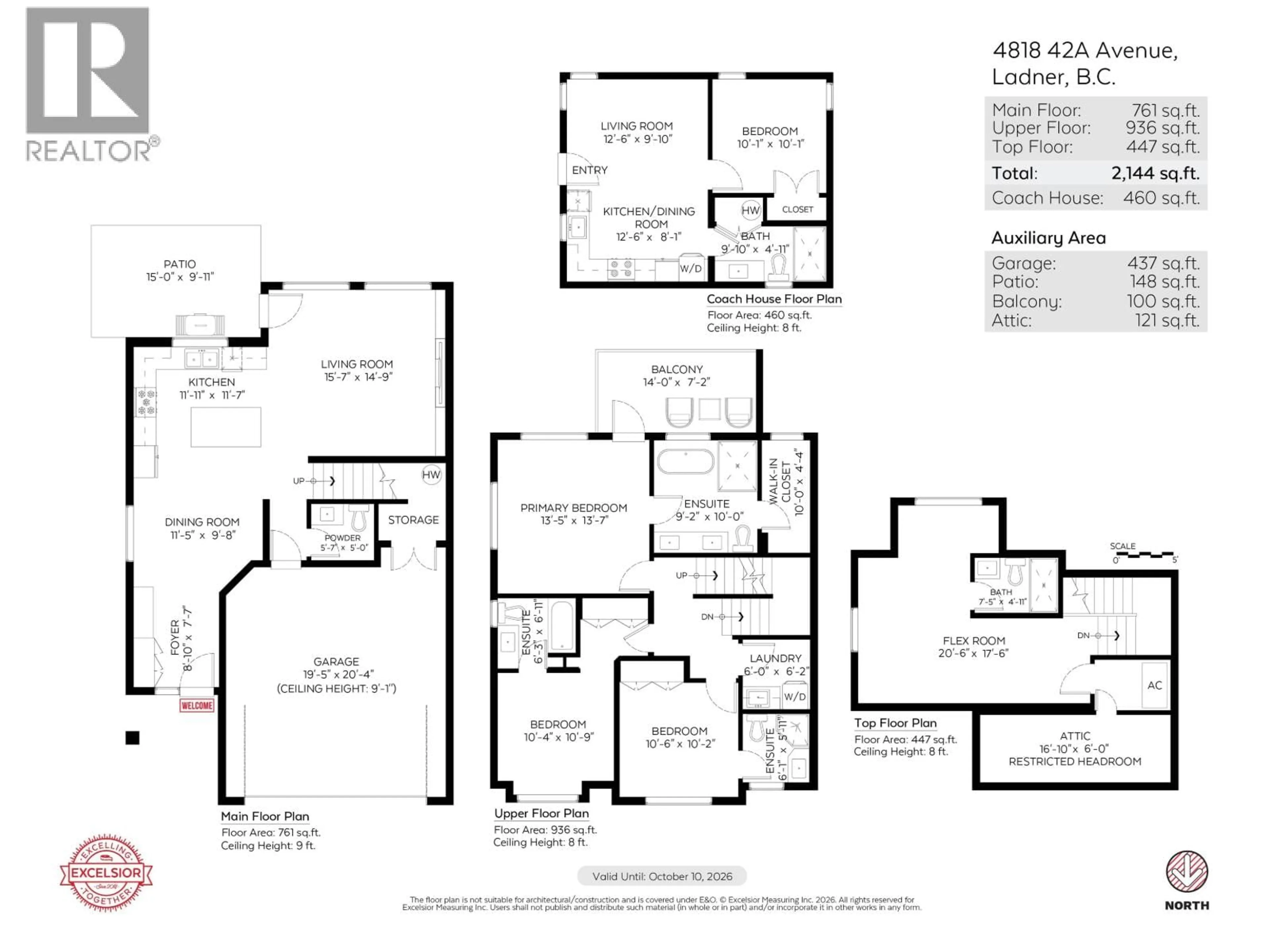 Floor plan for 4818 42A AVENUE, Ladner British Columbia V4K1A1