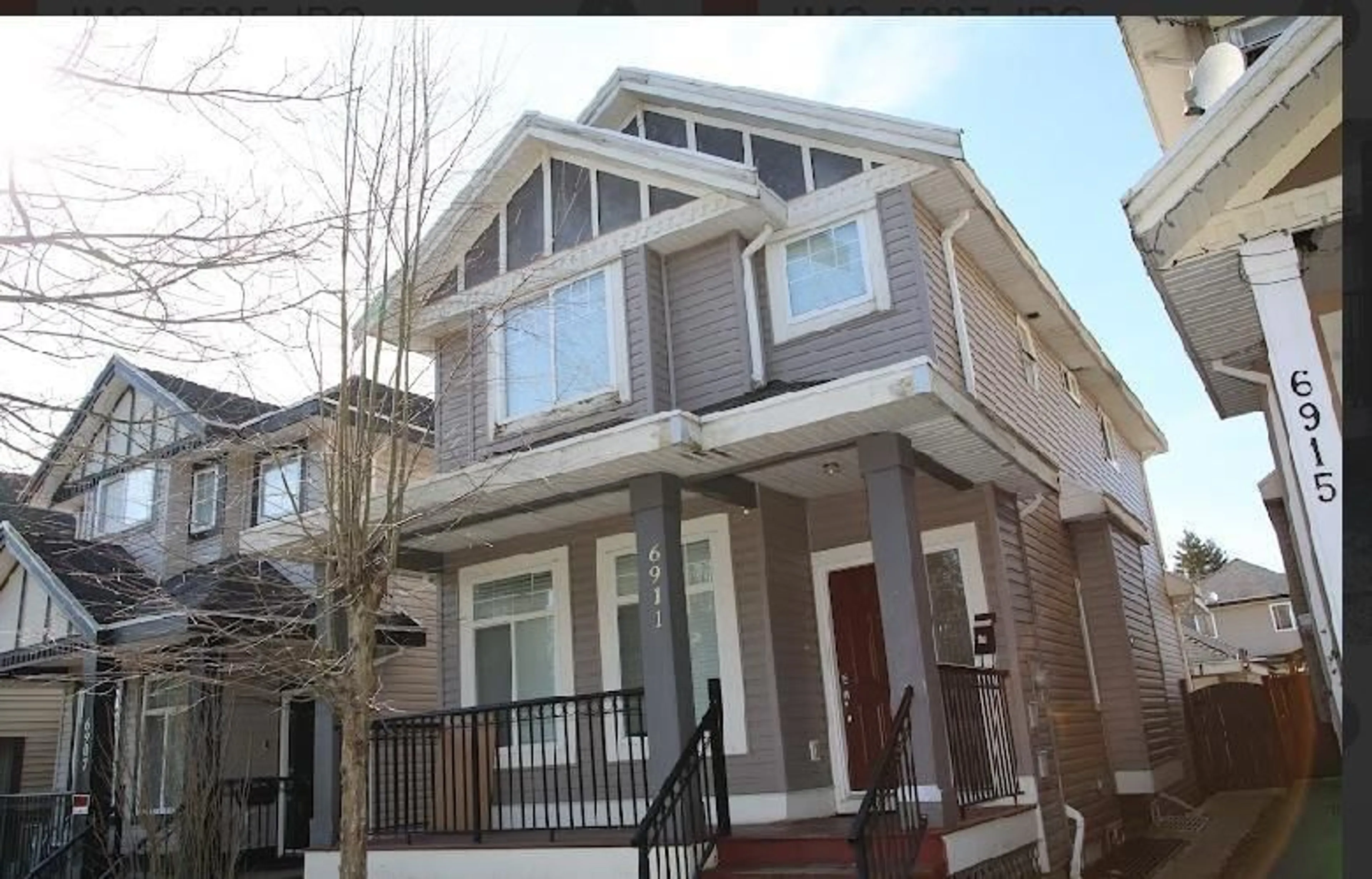 Home with vinyl exterior material, street for 6911 144A STREET, Surrey British Columbia V3S2X8