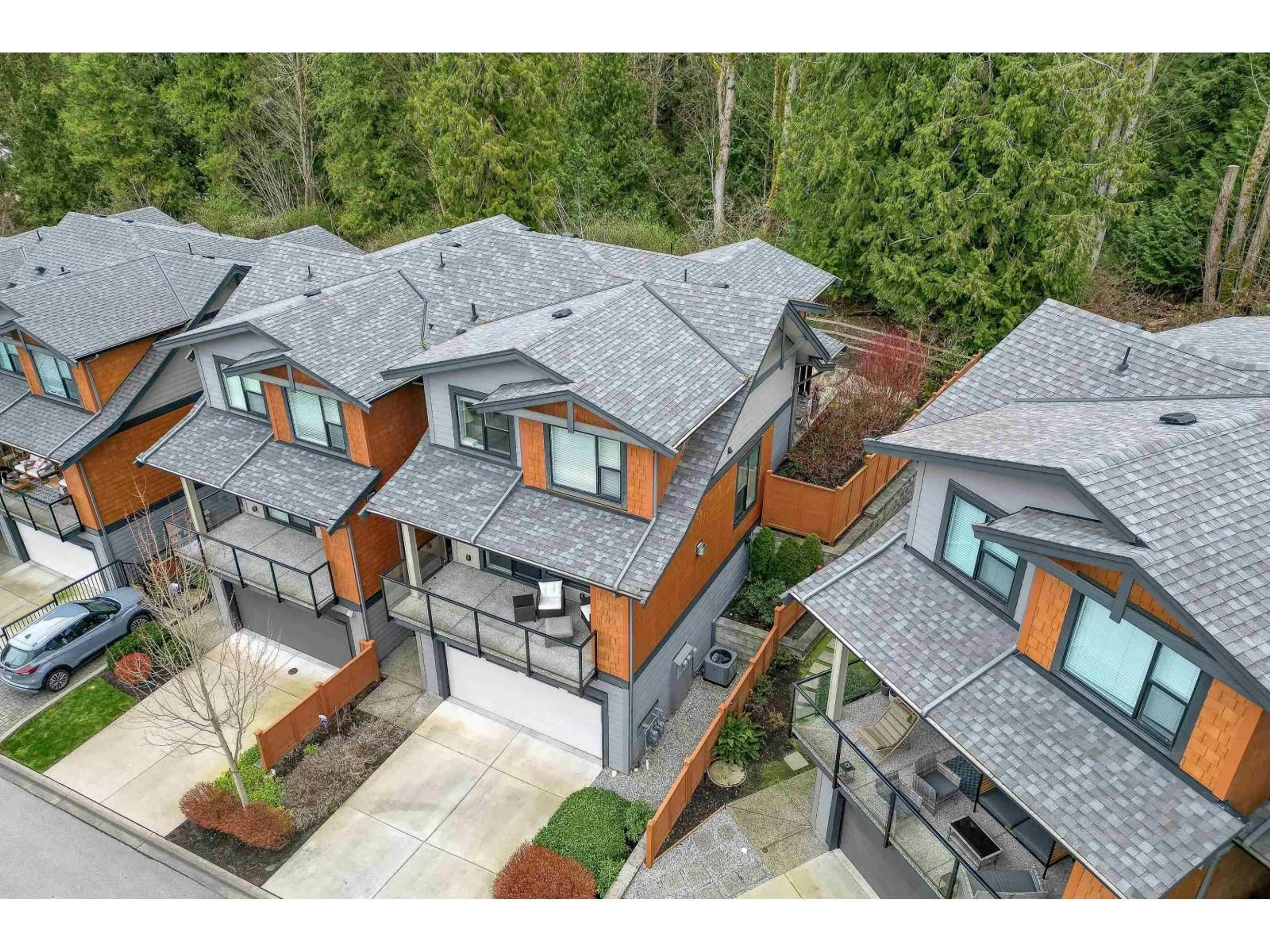 A pic from outside/outdoor area/front of a property/back of a property/a pic from drone, street for 22 - 3618 150 STREET, Surrey British Columbia V3Z0W3