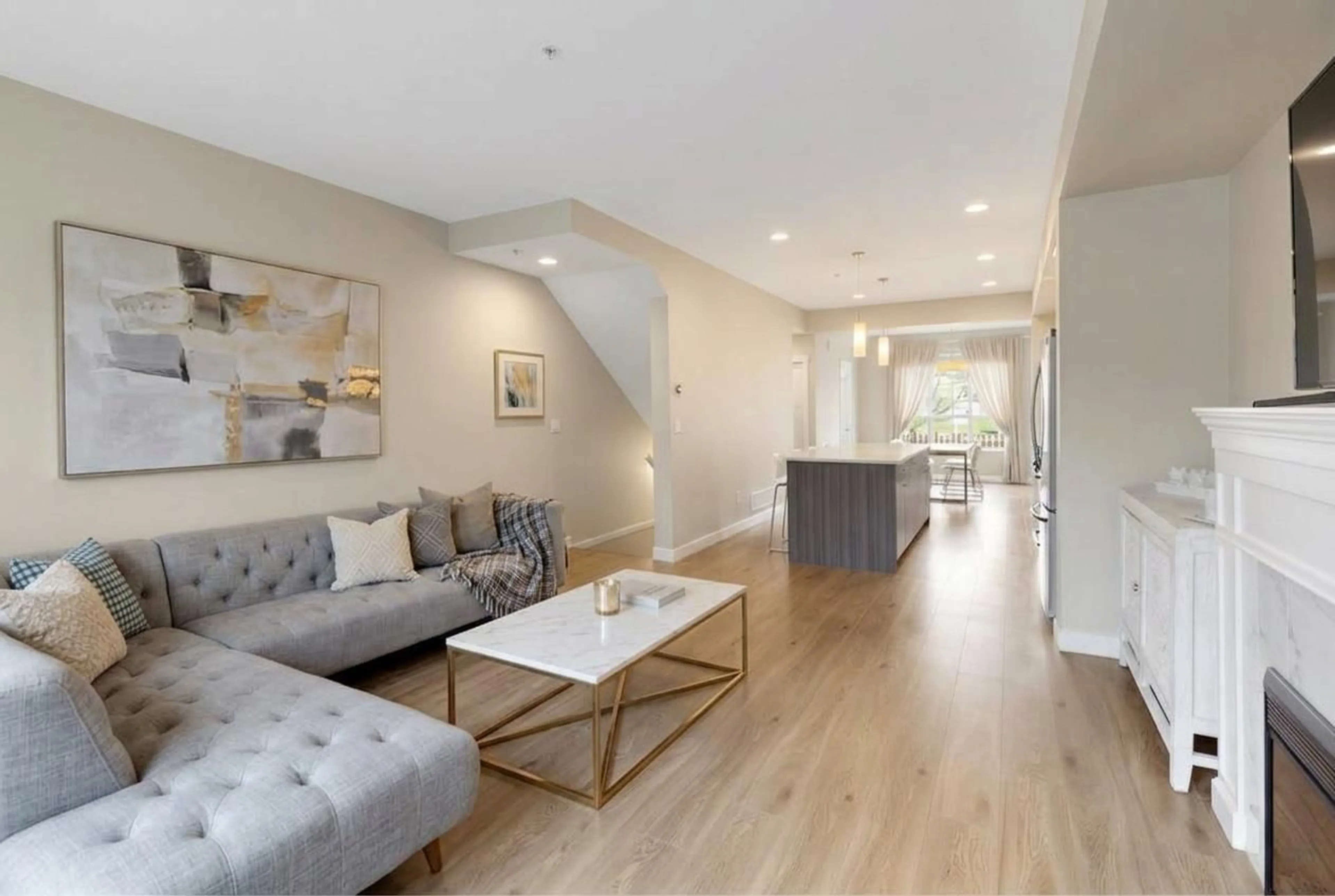 Living room with furniture, unknown for 52 - 7157 210 STREET, Langley British Columbia V2Y0T3