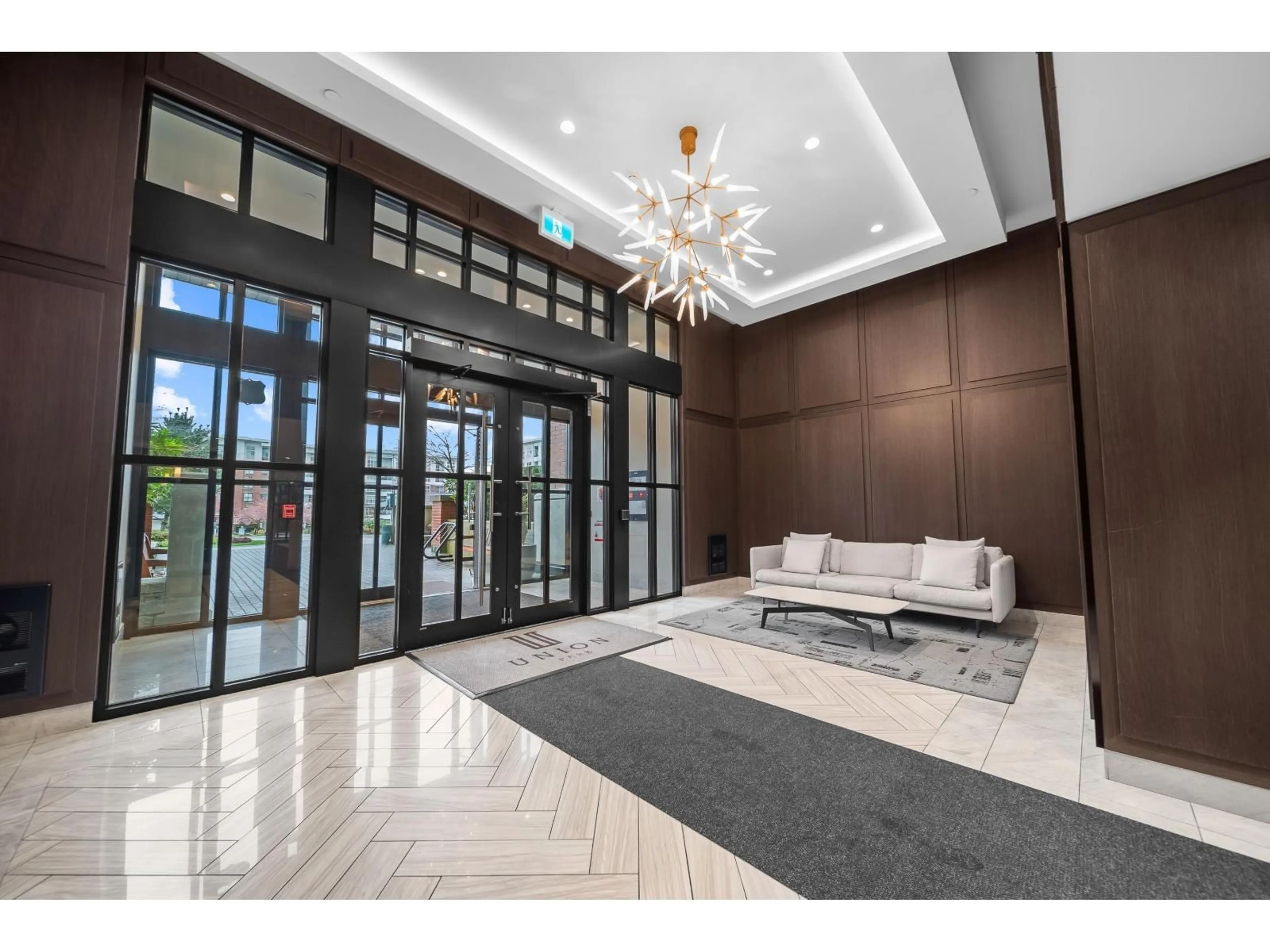 Indoor foyer for D221 - 8150 207 STREET, Langley British Columbia V2Y4J5