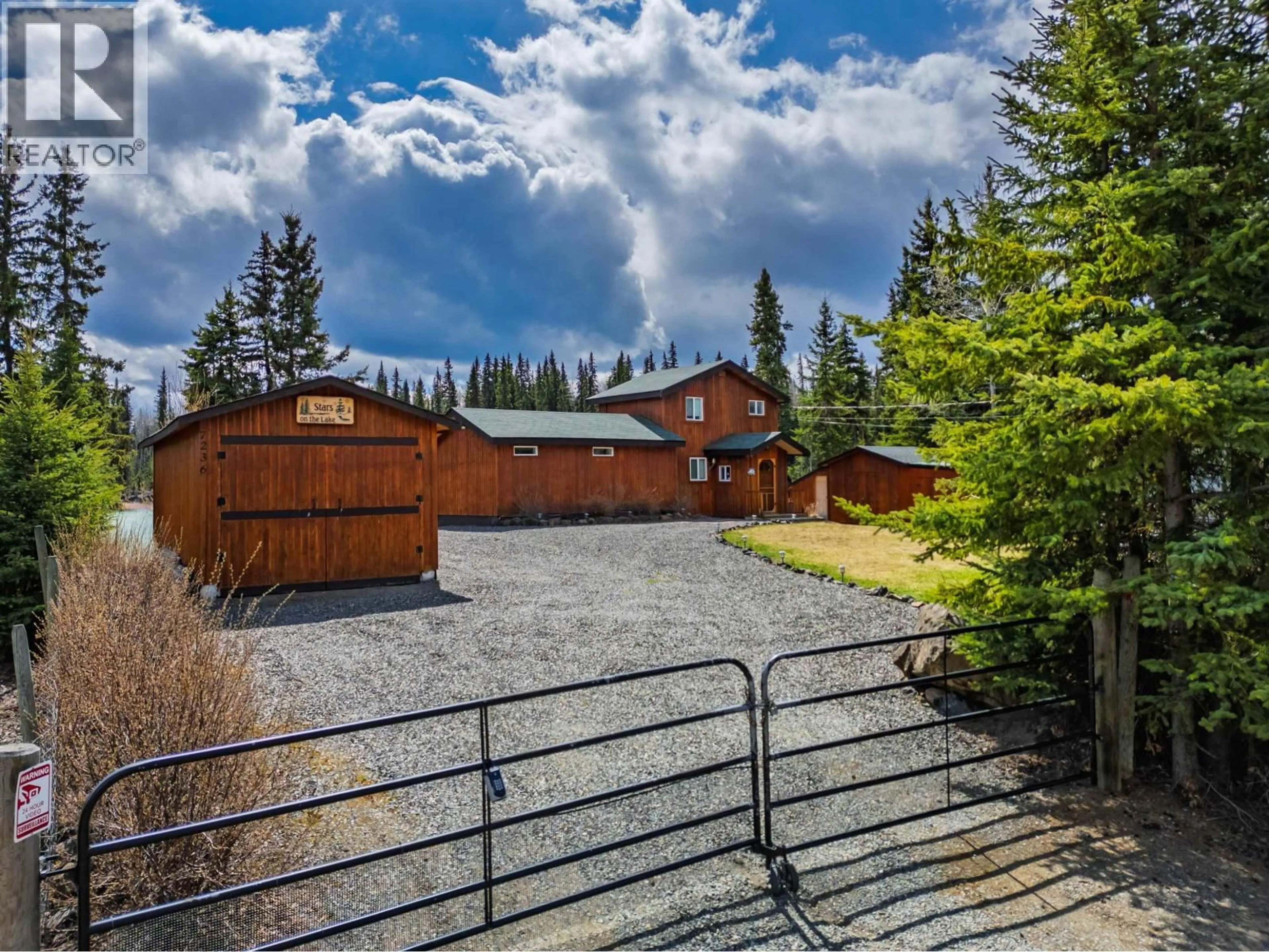 A pic from outside/outdoor area/front of a property/back of a property/a pic from drone, mountain view for 7236 BOULANGER ROAD, Sheridan Lake British Columbia V0K1X1