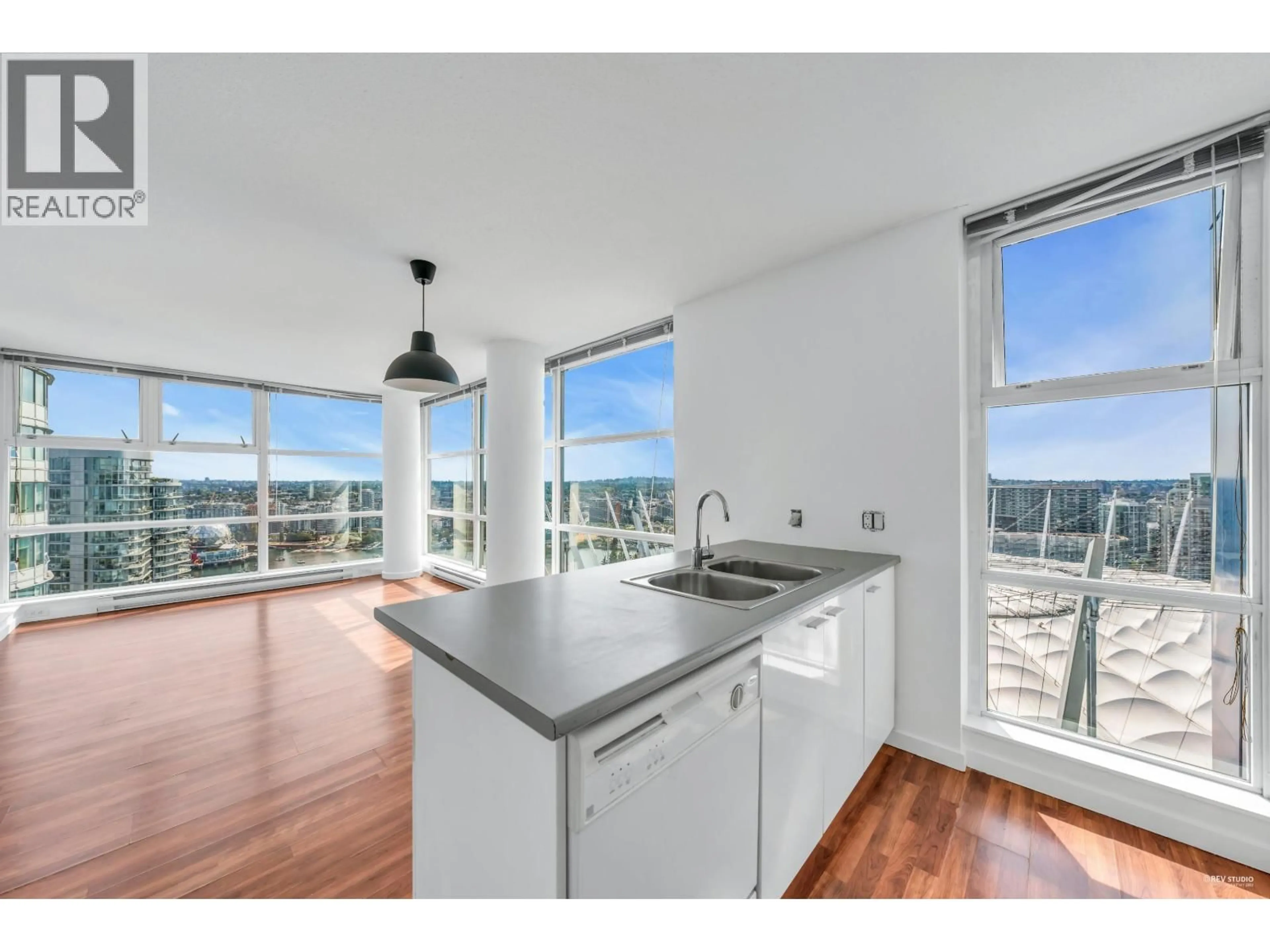 Open concept kitchen, unknown for 3201 - 111 GEORGIA STREET, Vancouver British Columbia V6B1T8