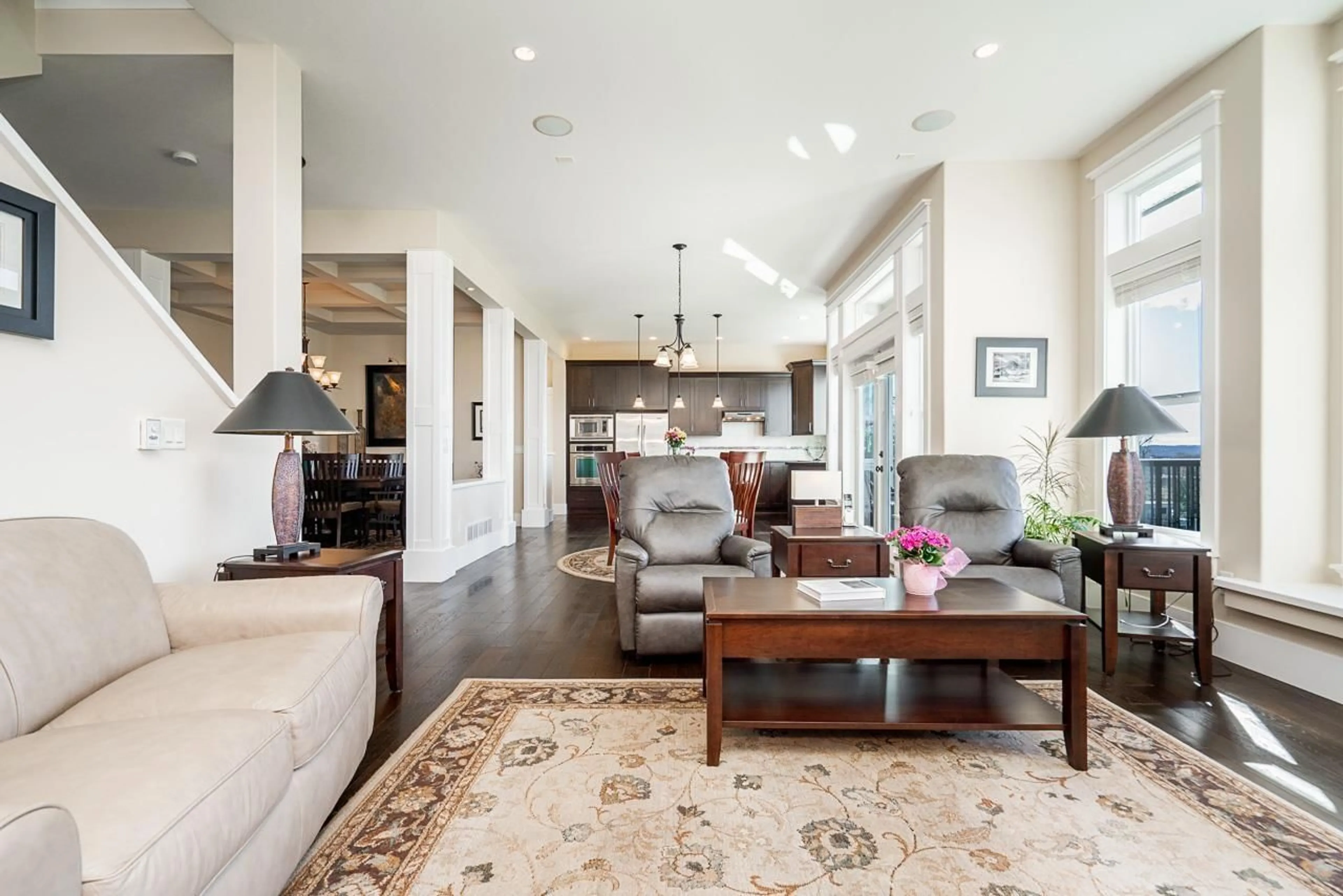 Living room with furniture, unknown for 6039 163 STREET, Surrey British Columbia V3S1S5