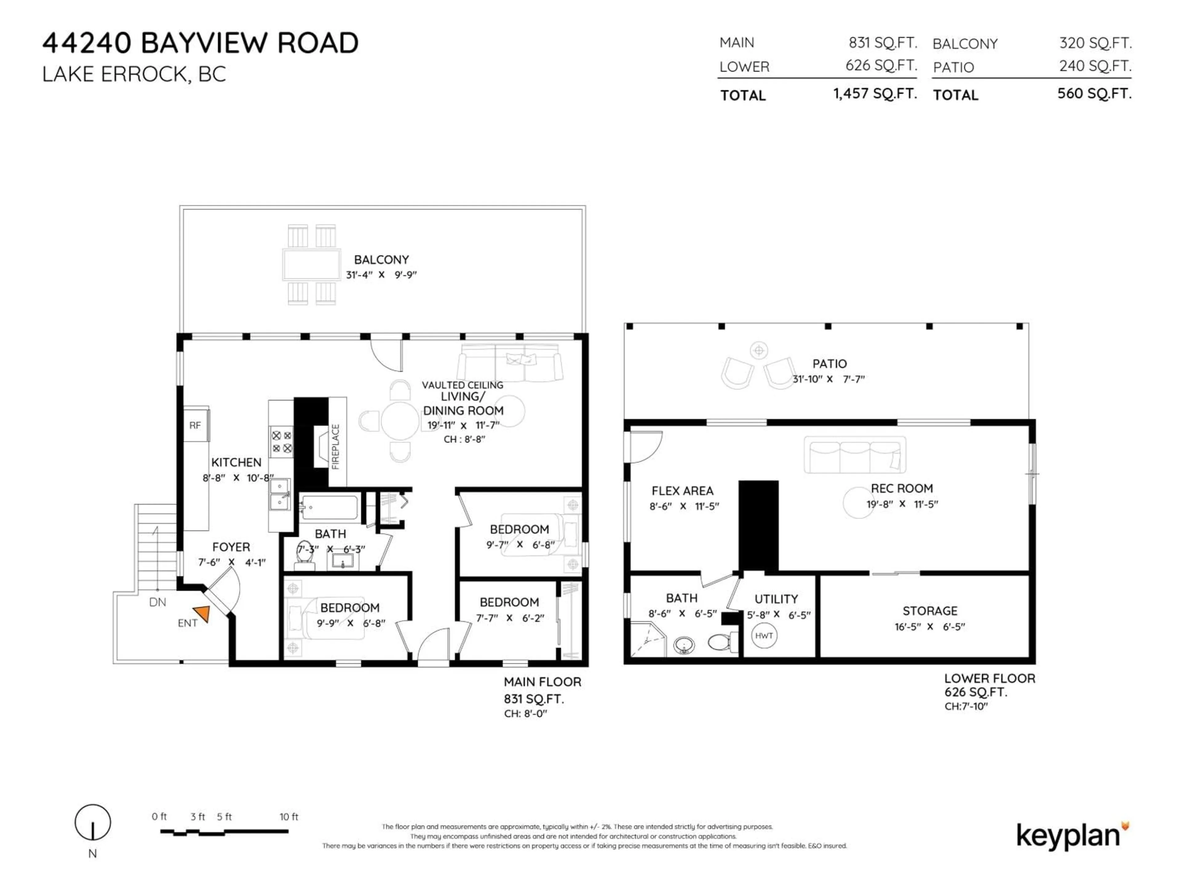 Floor plan for 44240 BAYVIEW ROAD, Mission British Columbia V0M1N0
