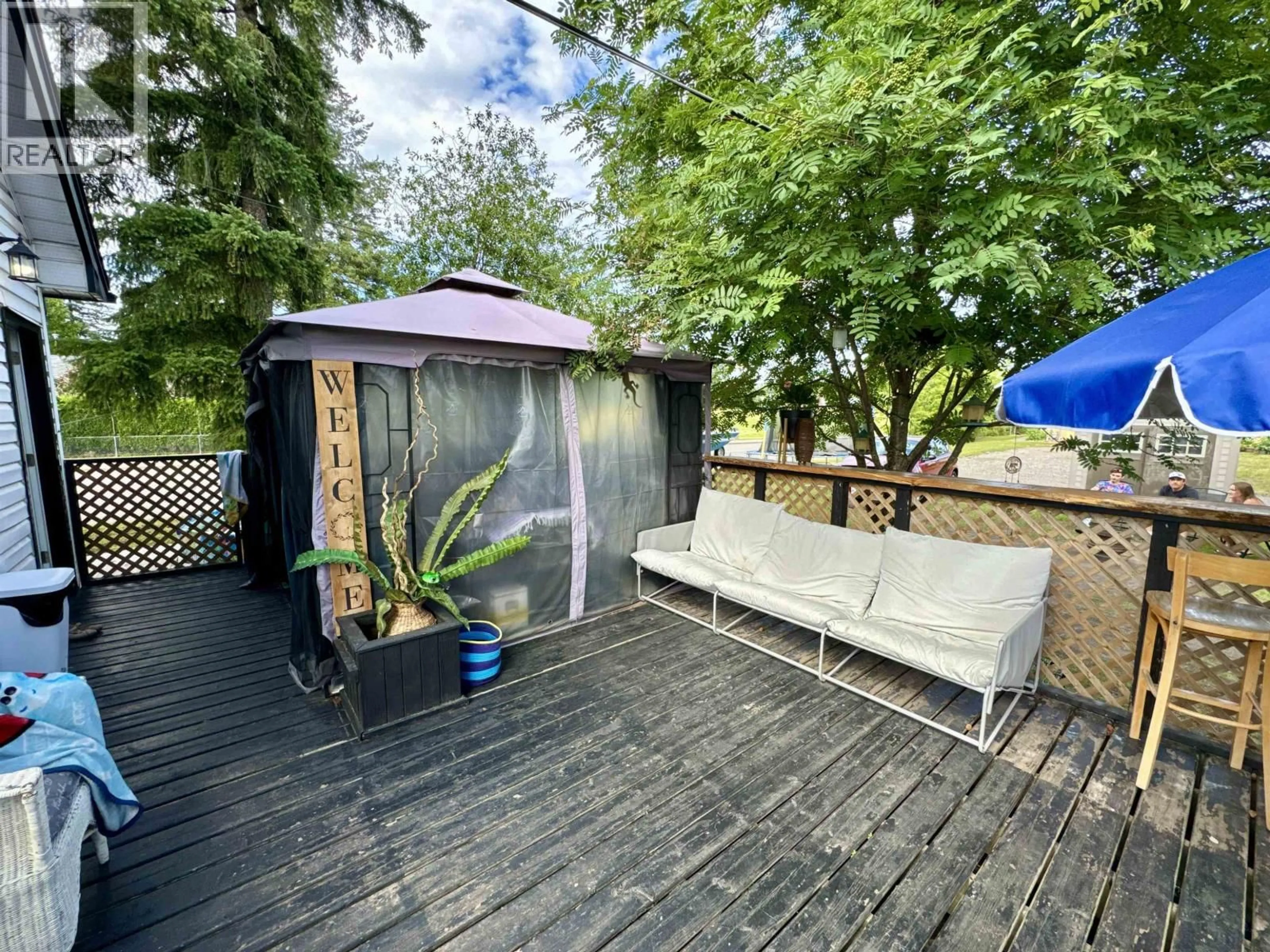 Patio, forest/trees view for 488 KINCHANT STREET, Quesnel British Columbia V2J2R6