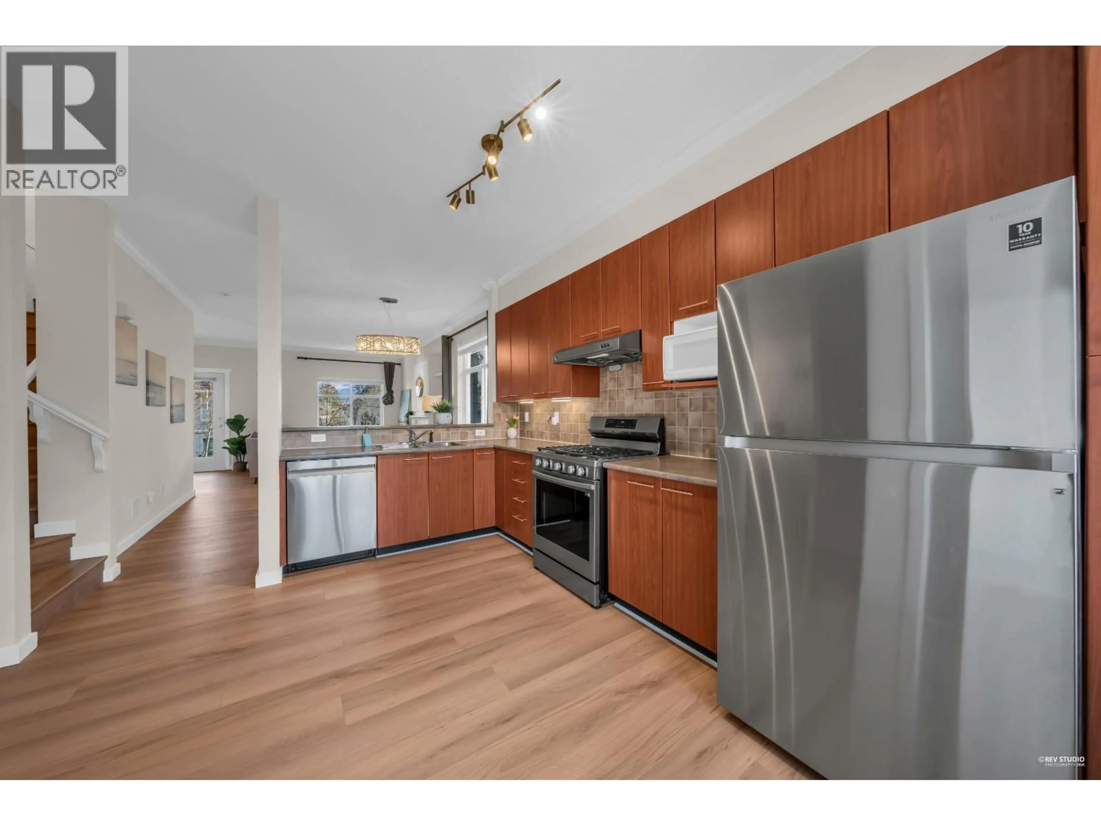 Open concept kitchen, unknown for 12 - 7322 HEATHER STREET, Richmond British Columbia V6Y2P6
