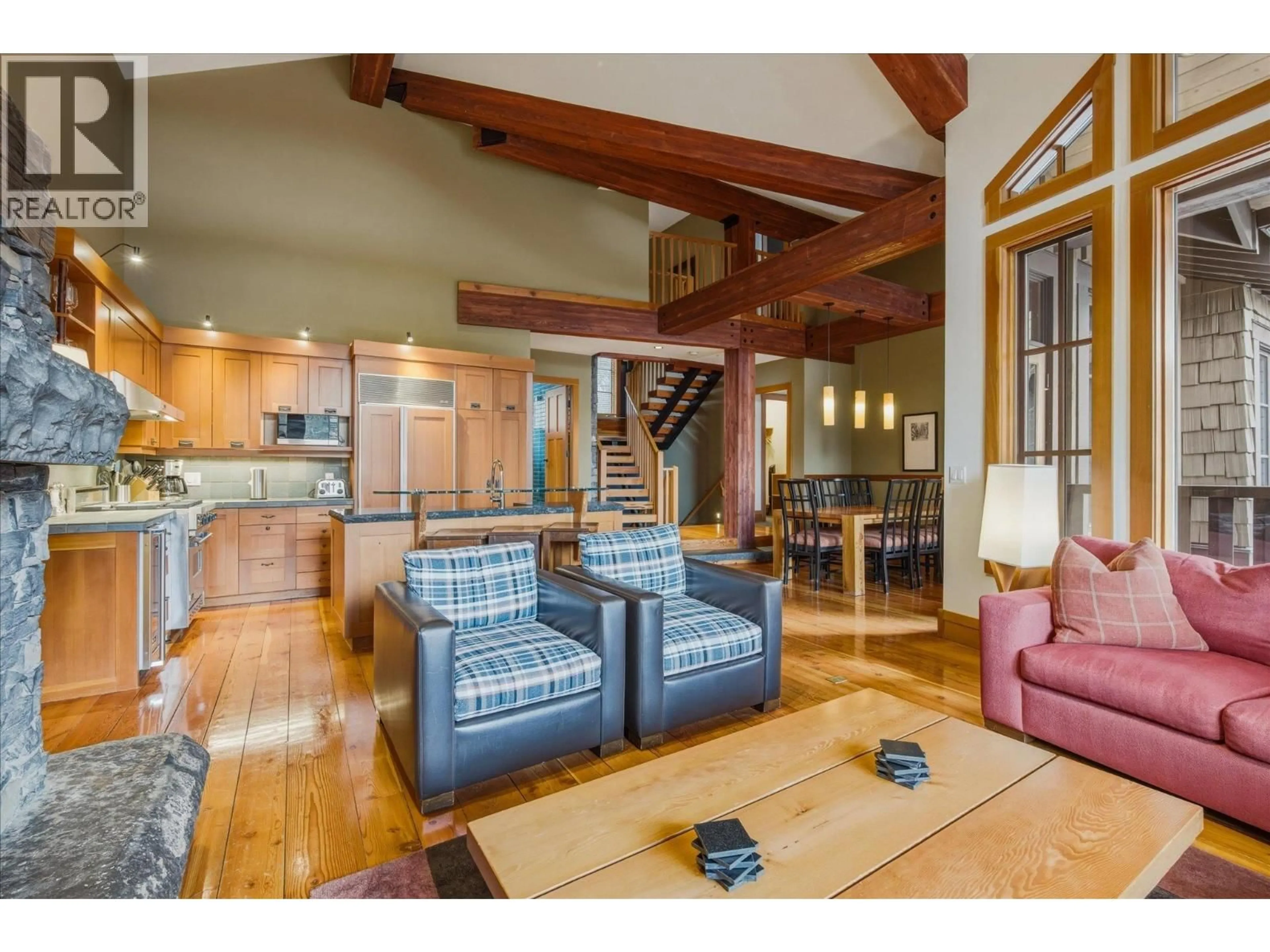 Open concept kitchen, wood/laminate floor for 17H - 2300 NORDIC DRIVE, Whistler British Columbia V8E0A6