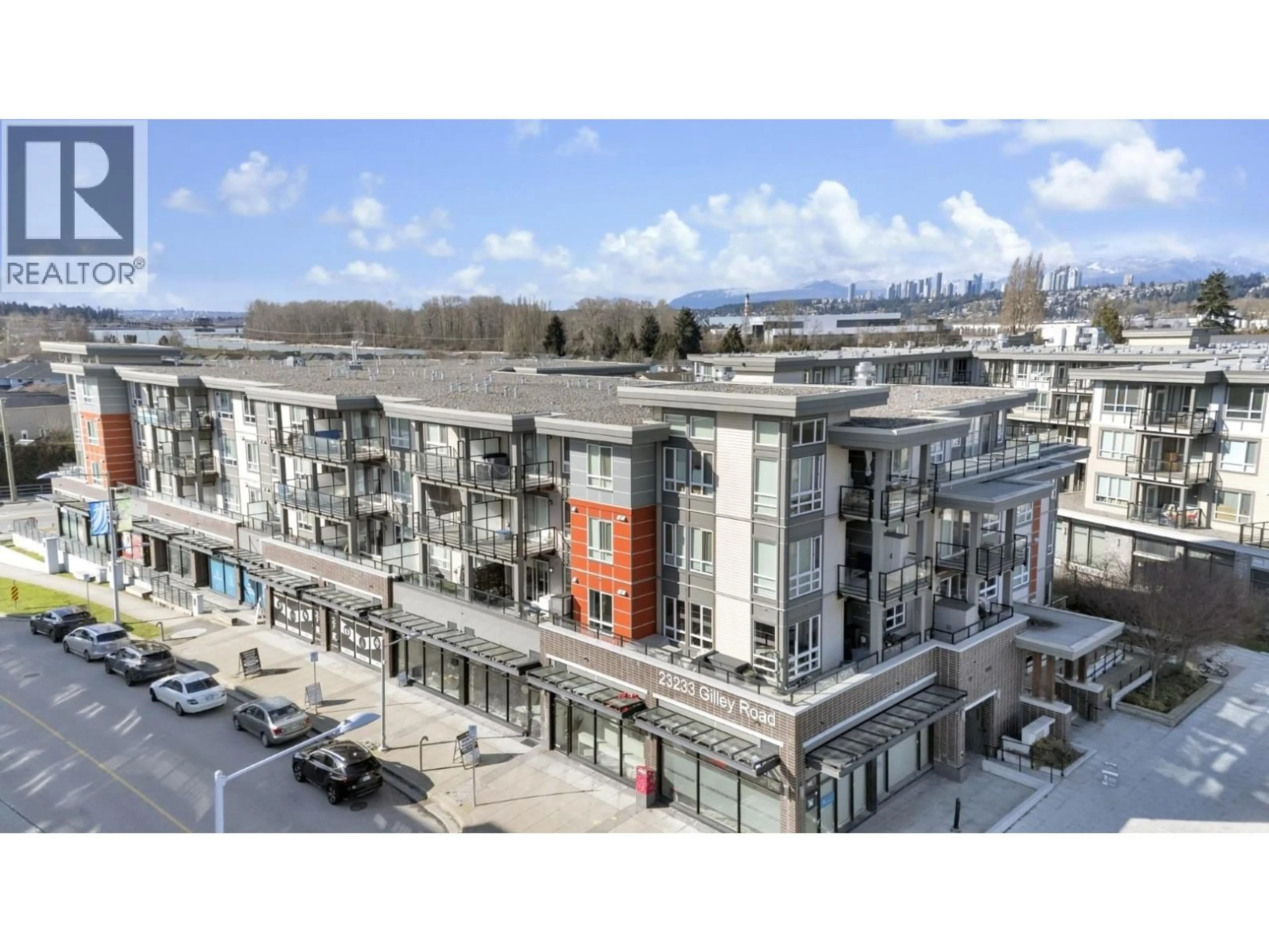 A pic from outside/outdoor area/front of a property/back of a property/a pic from drone, building for 219 - 23233 GILLEY ROAD, Richmond British Columbia V6V1E6