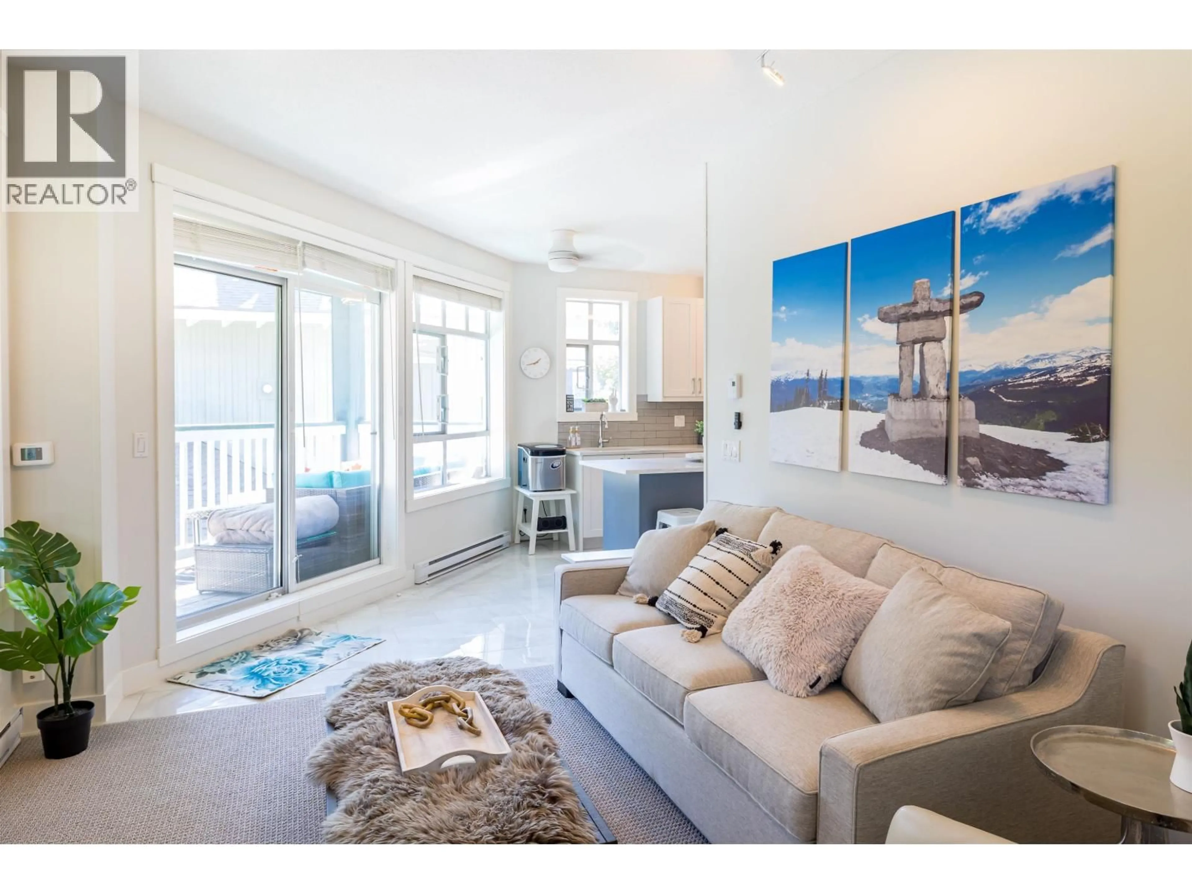 Living room with furniture, unknown for 311 - 4405 BLACKCOMB WAY, Whistler British Columbia V3S9E5