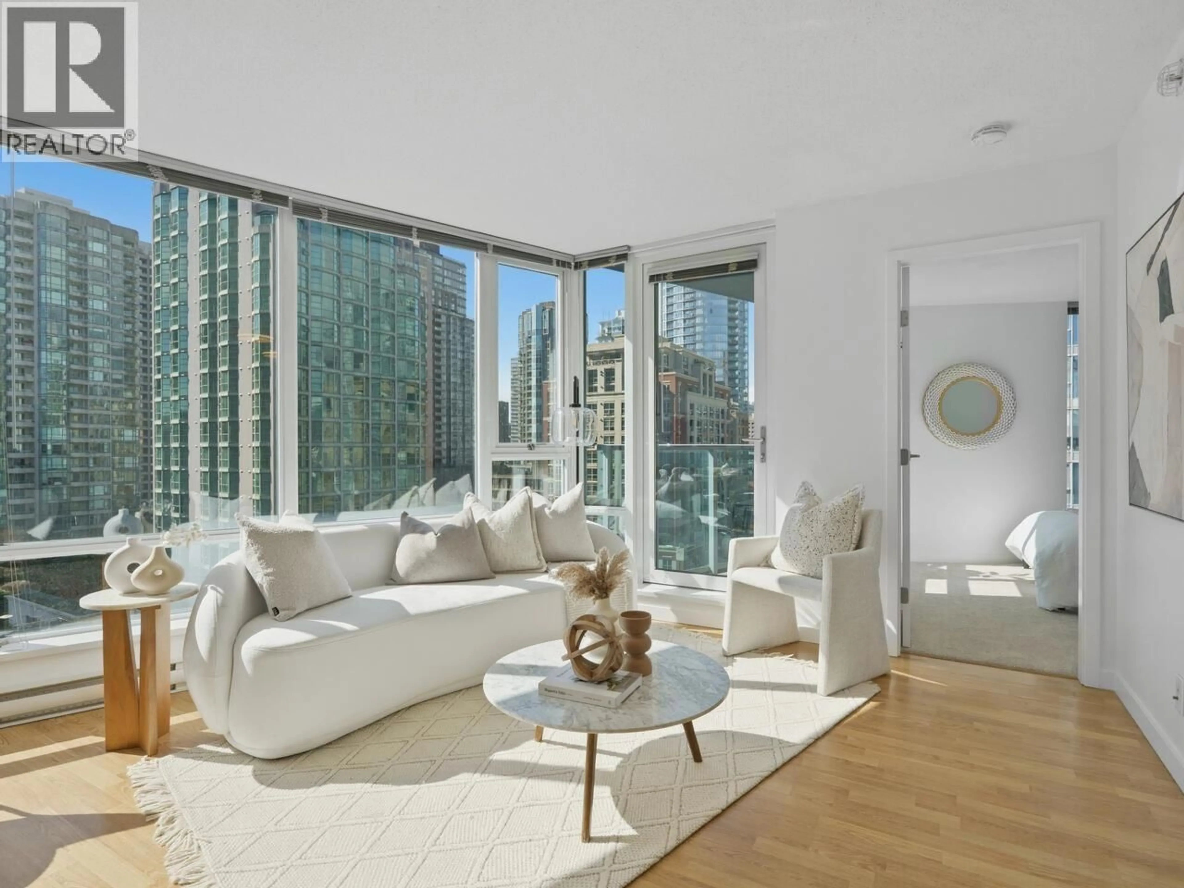 Living room with furniture, unknown for 1109 - 233 ROBSON STREET, Vancouver British Columbia V6B0E8