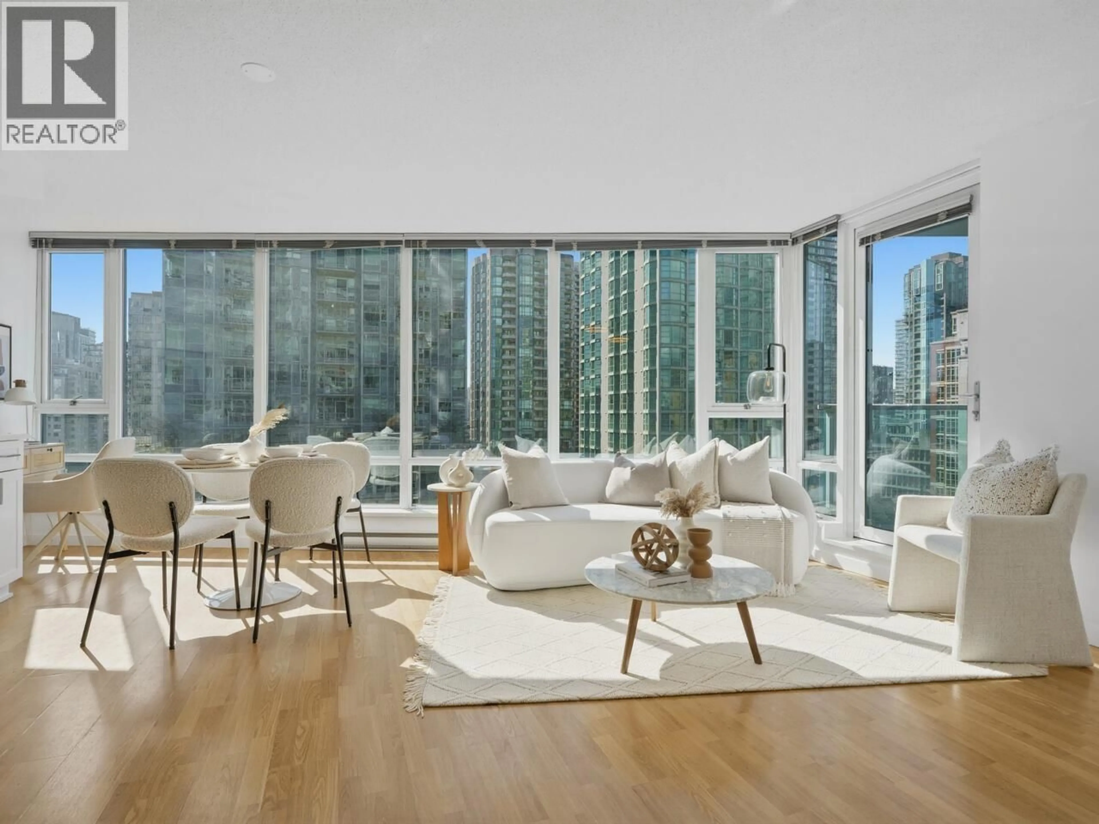 Living room with furniture, unknown for 1109 - 233 ROBSON STREET, Vancouver British Columbia V6B0E8