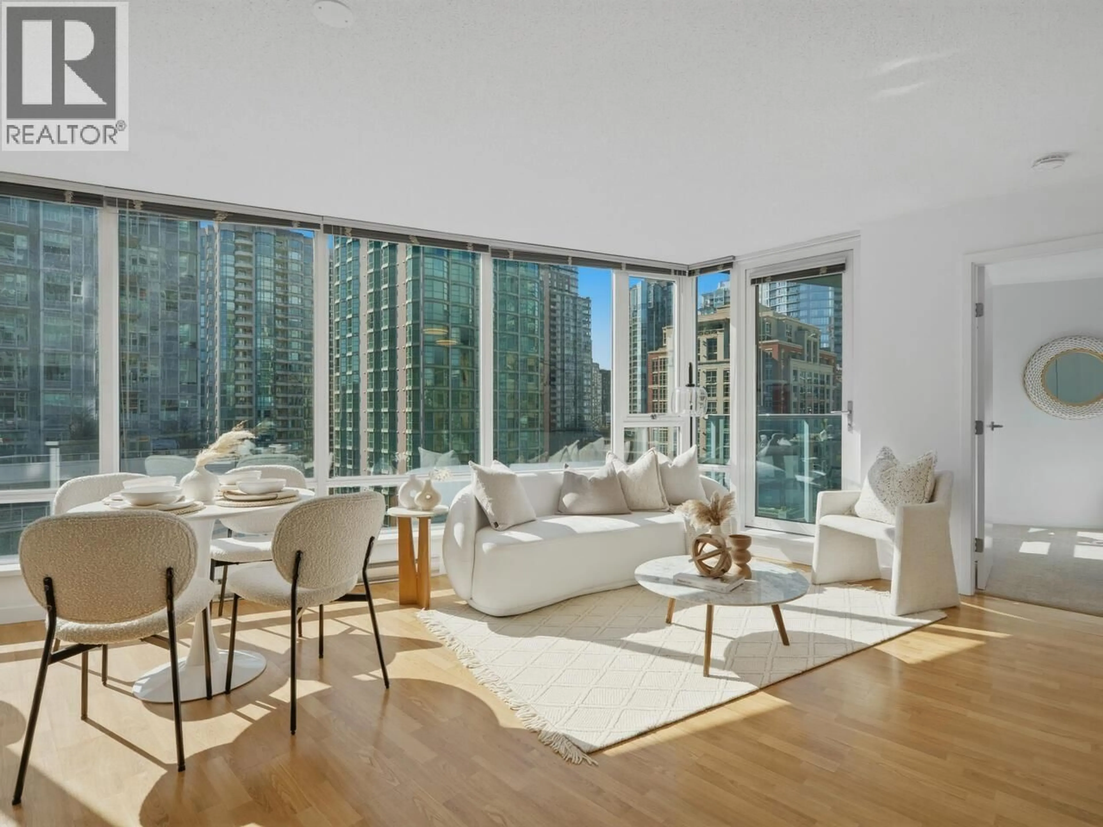 Living room with furniture, unknown for 1109 - 233 ROBSON STREET, Vancouver British Columbia V6B0E8