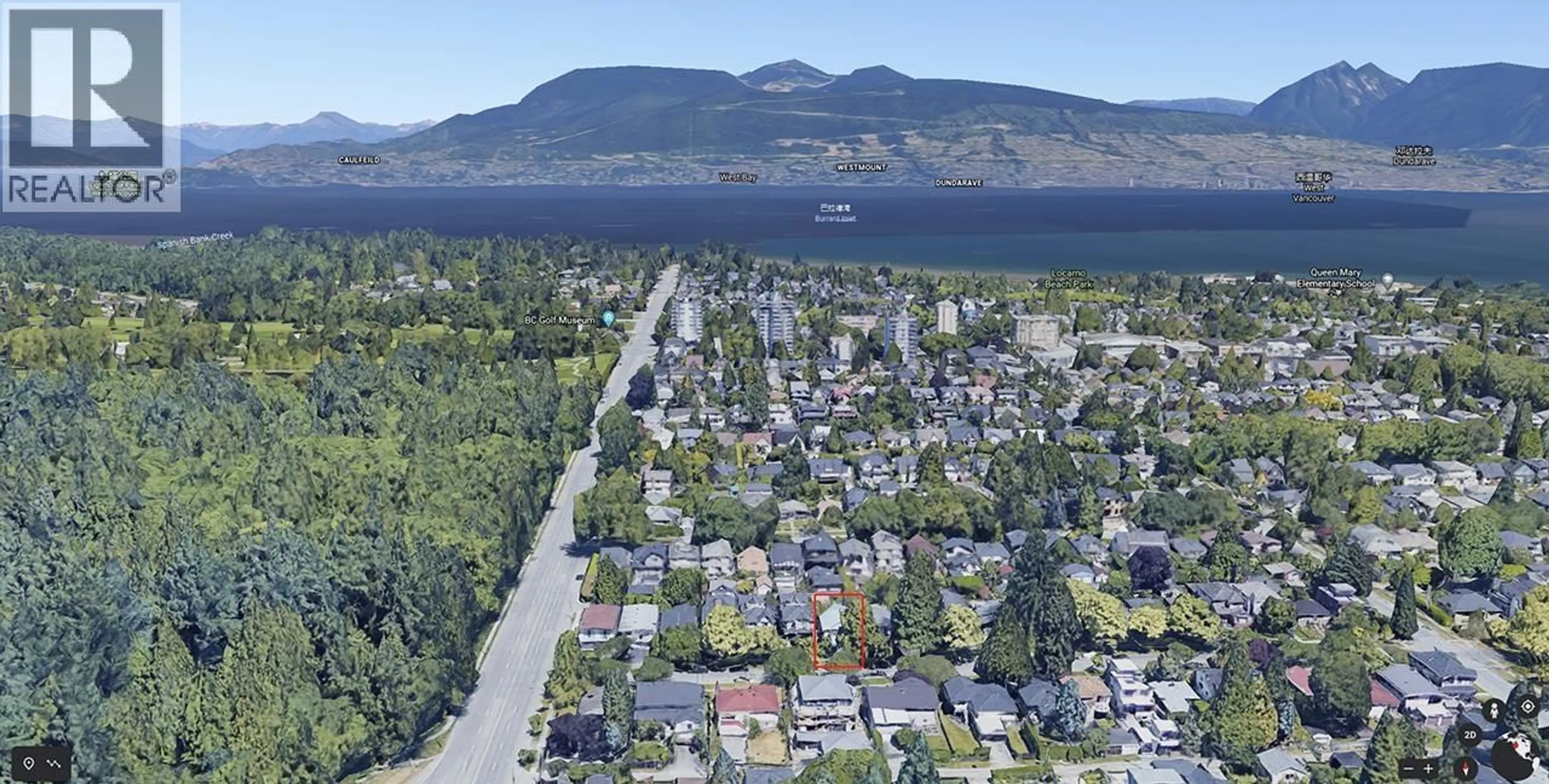 A pic from outside/outdoor area/front of a property/back of a property/a pic from drone, water/lake/river/ocean view for 4663 15TH AVENUE, Vancouver British Columbia V6R3B5