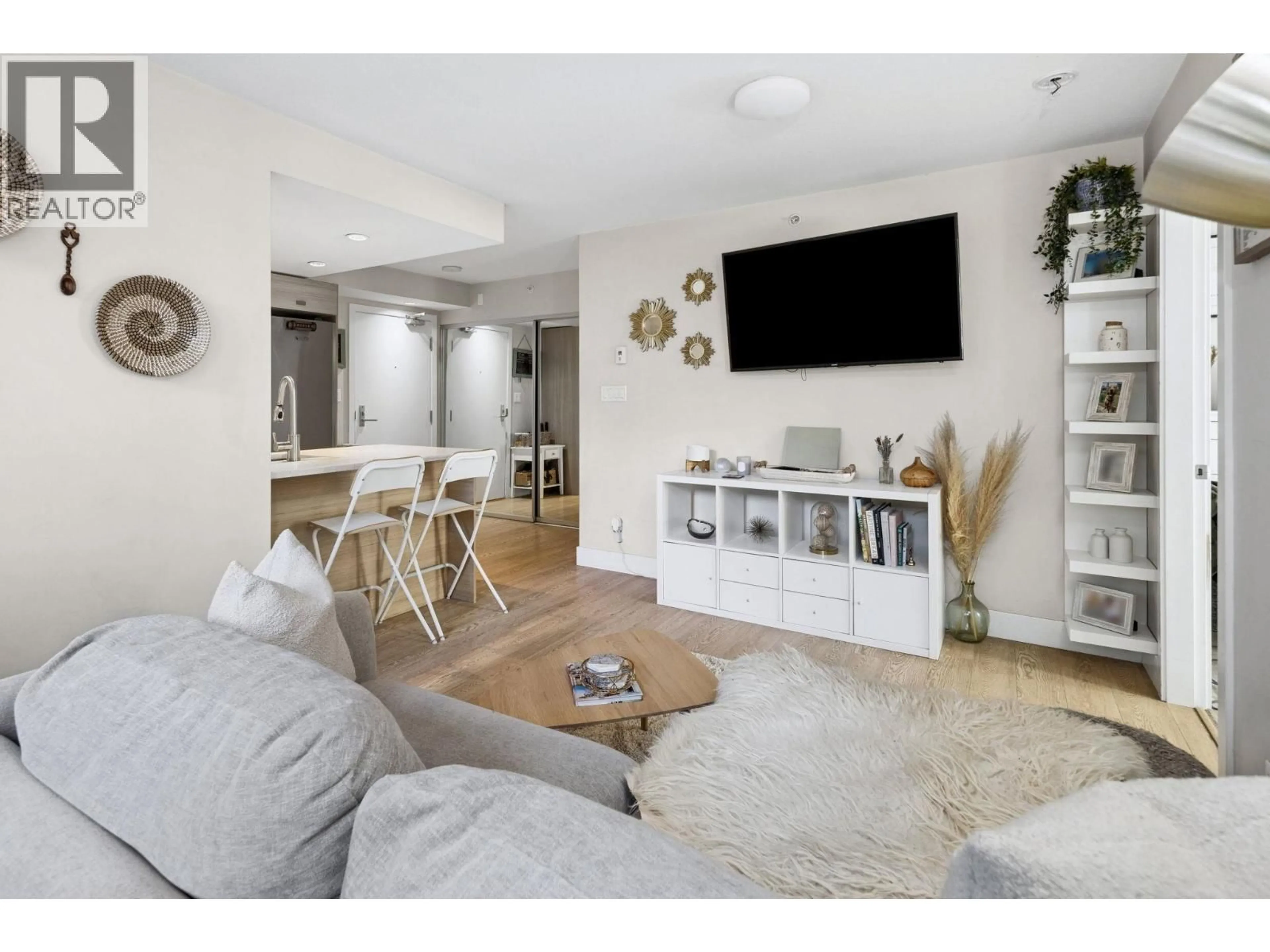 Living room with furniture, unknown for 220 - 1783 MANITOBA STREET, Vancouver British Columbia V5Y0K1