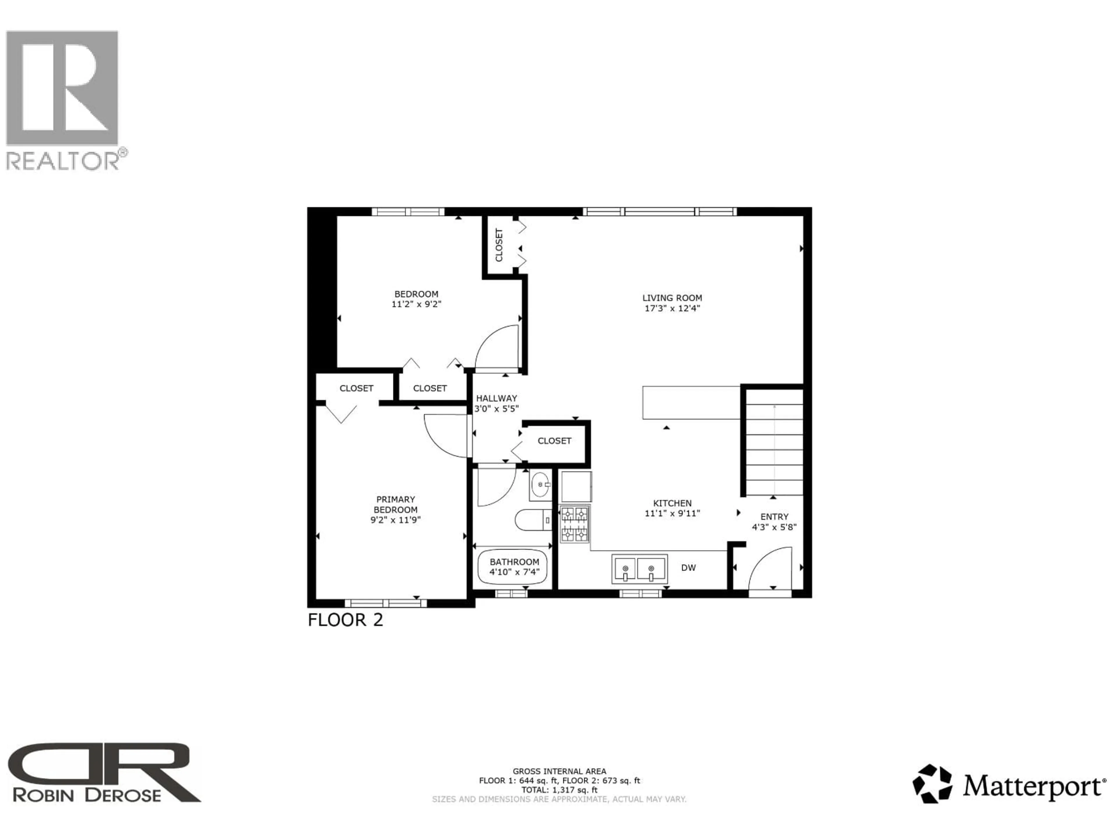 Floor plan for 8147 94 AVENUE, Fort St. John British Columbia V1J1E6