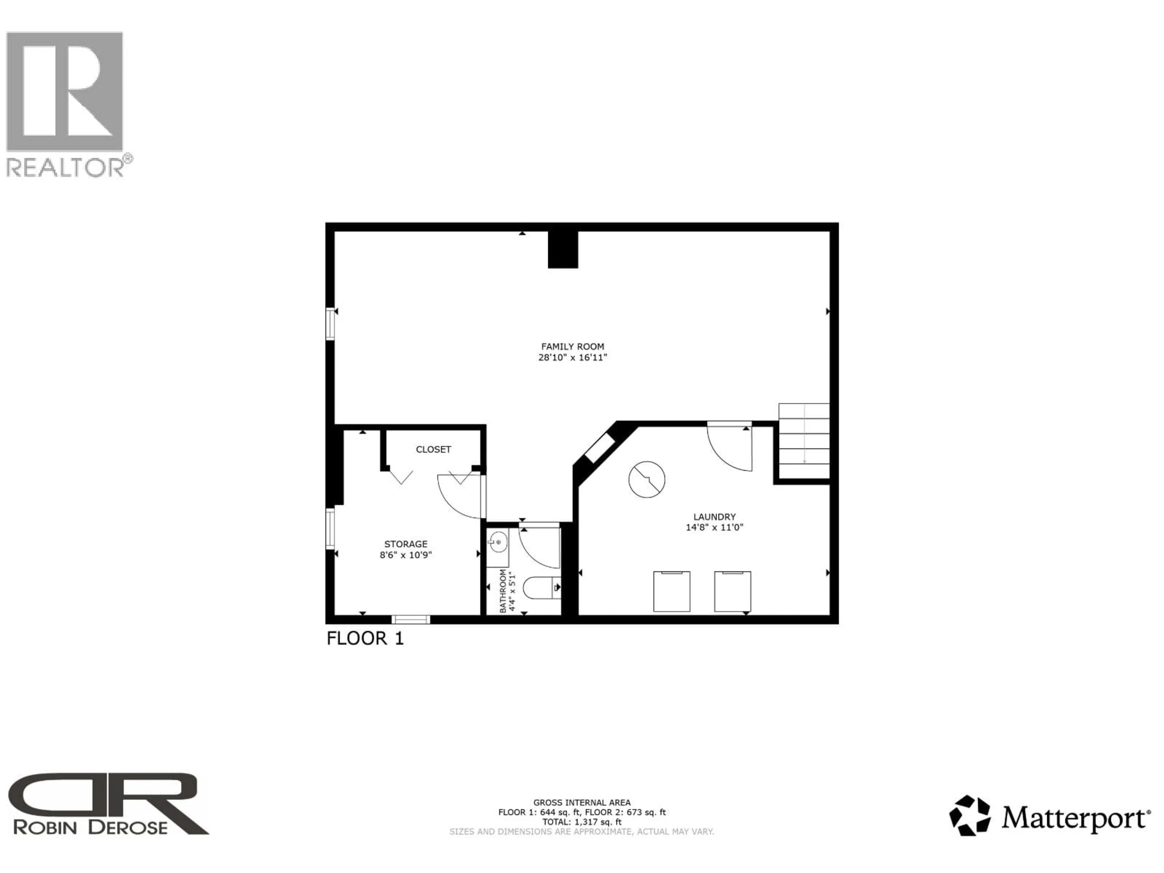 Floor plan for 8147 94 AVENUE, Fort St. John British Columbia V1J1E6