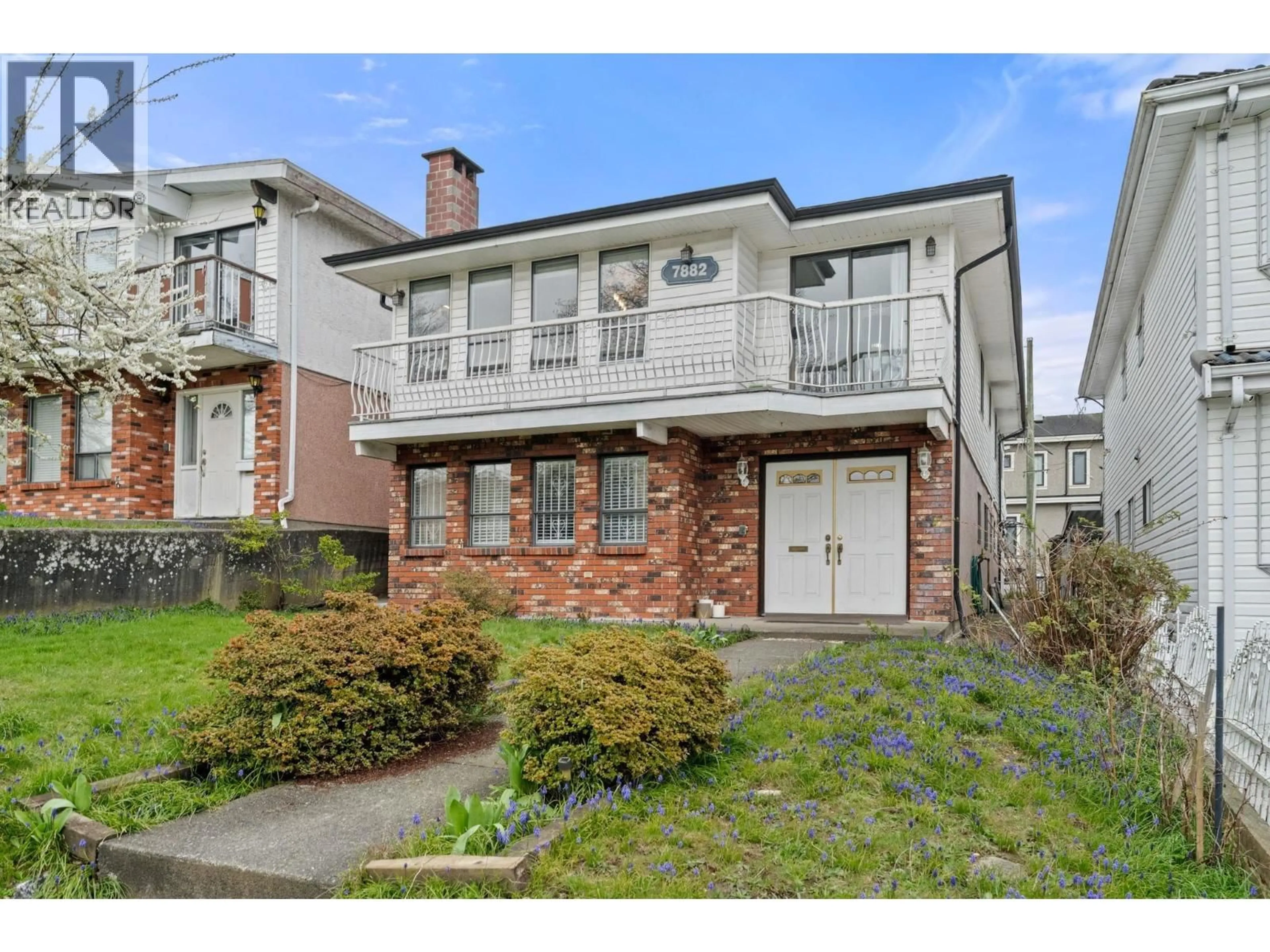 Home with brick exterior material, street for 7882 WINDSOR STREET, Vancouver British Columbia V5X4A8