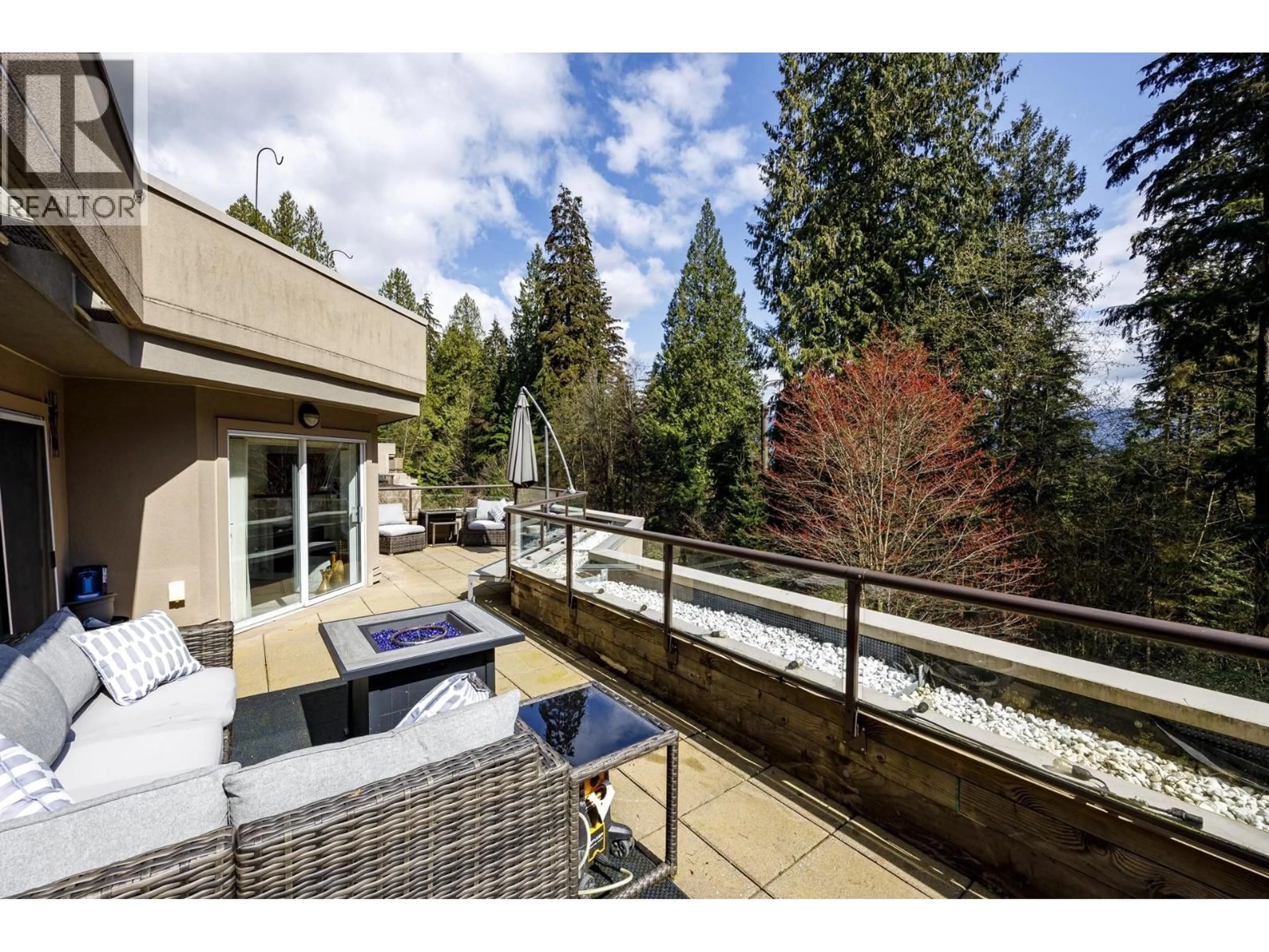 Patio, water/lake/river/ocean view for 303 - 1500 OSTLER COURT, North Vancouver British Columbia V7G2S2