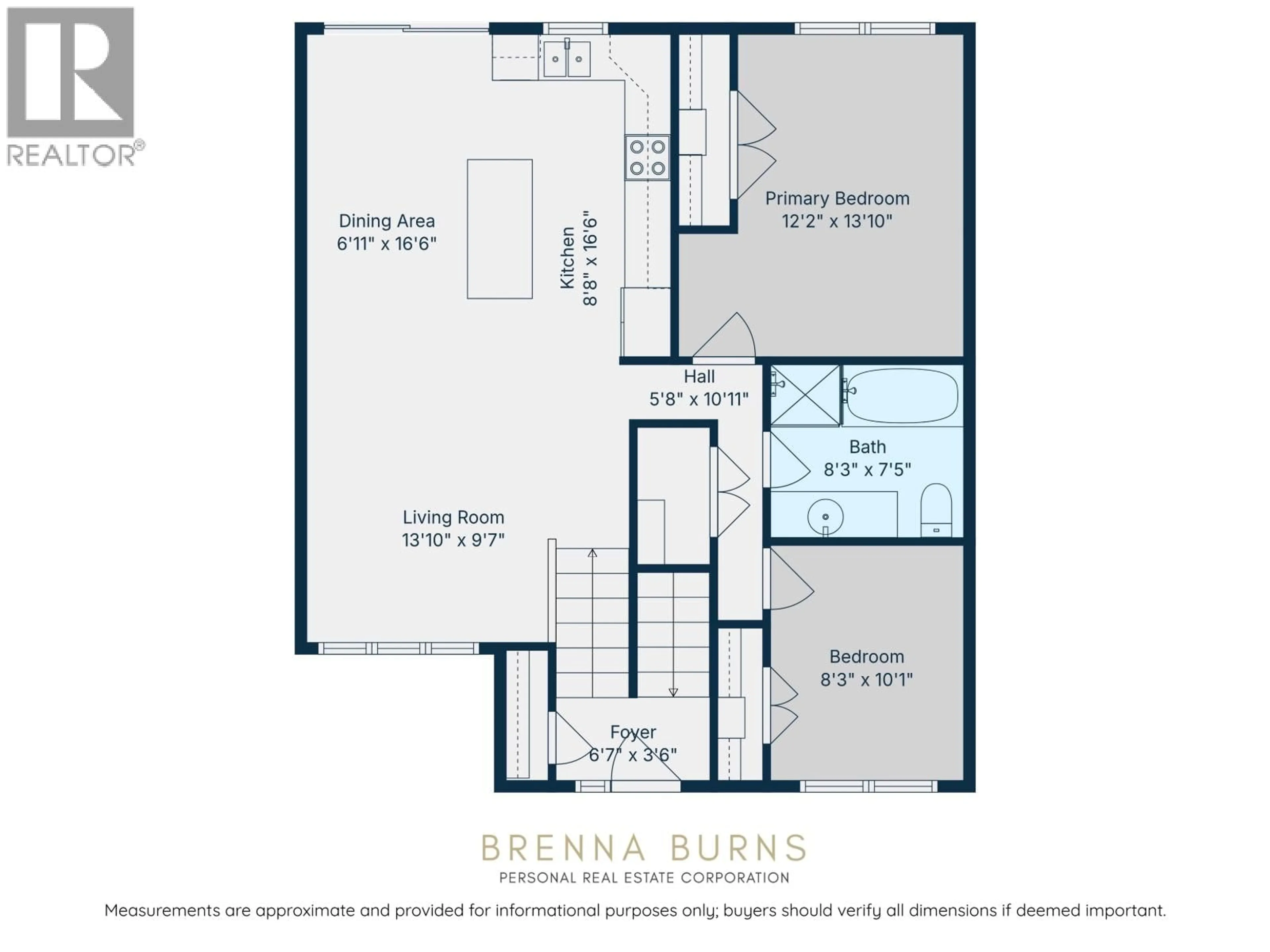 Floor plan for 8324 85 AVENUE, Fort St. John British Columbia V1J0G3
