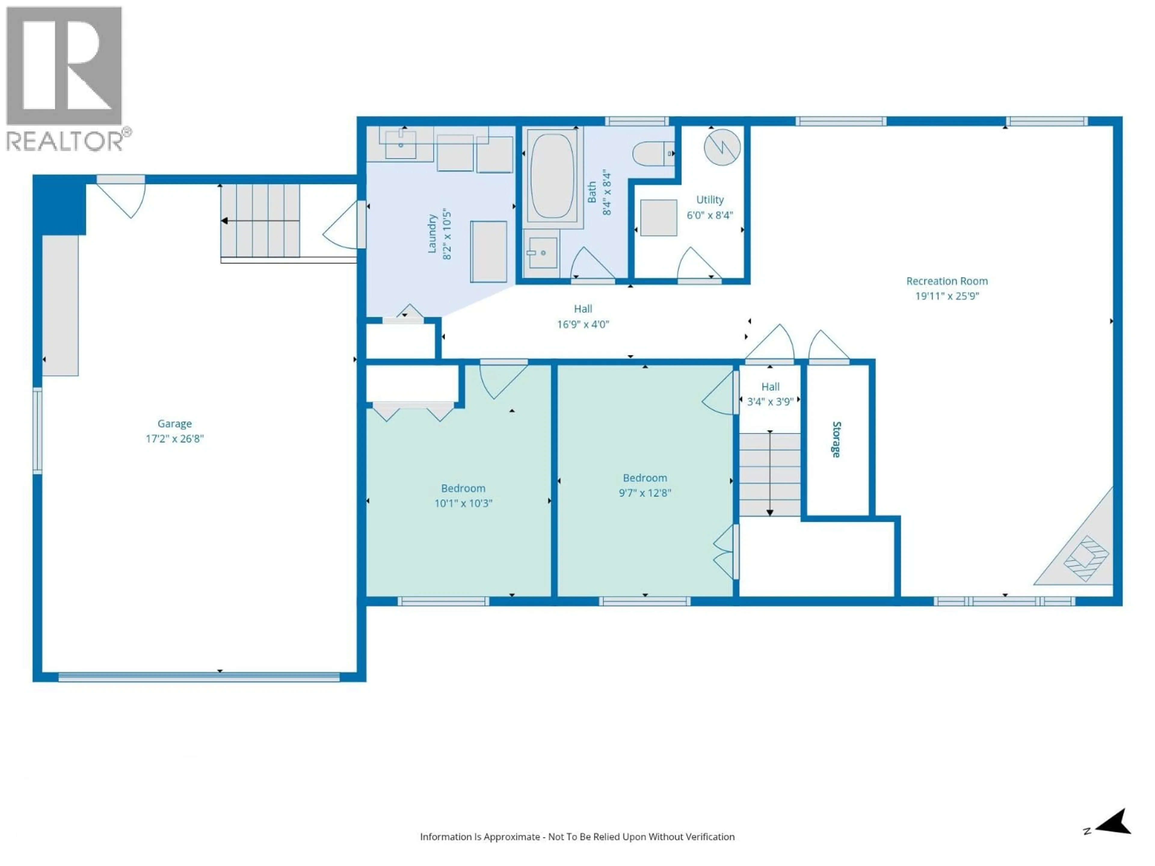 Floor plan for 400 ALWARD STREET, Prince George British Columbia V2M2E3